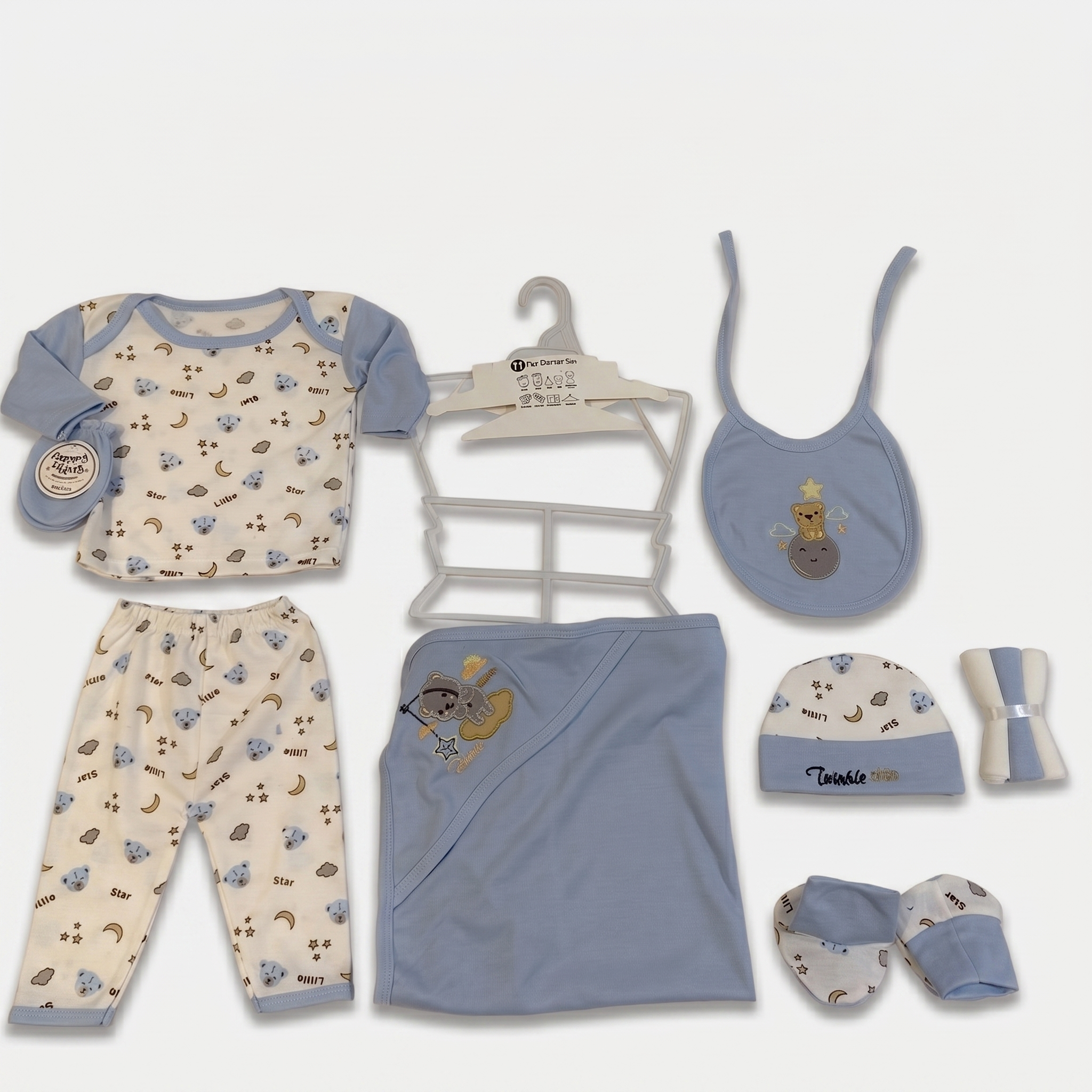 Twinkle Star 11-Piece Newborn Baby Starter Set