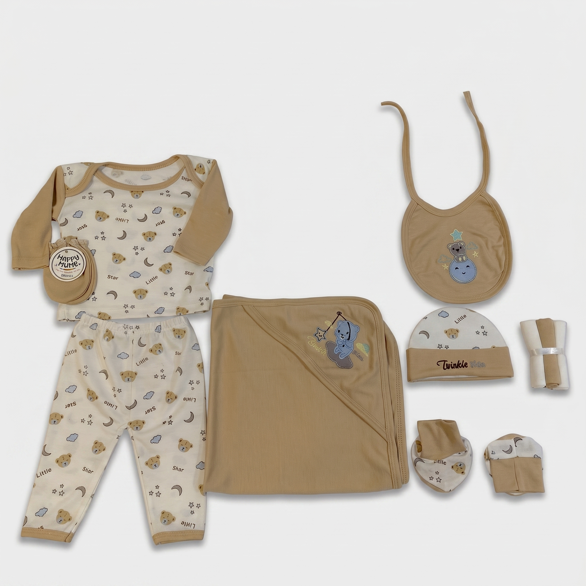 Twinkle Star 11-Piece Newborn Baby Starter Set