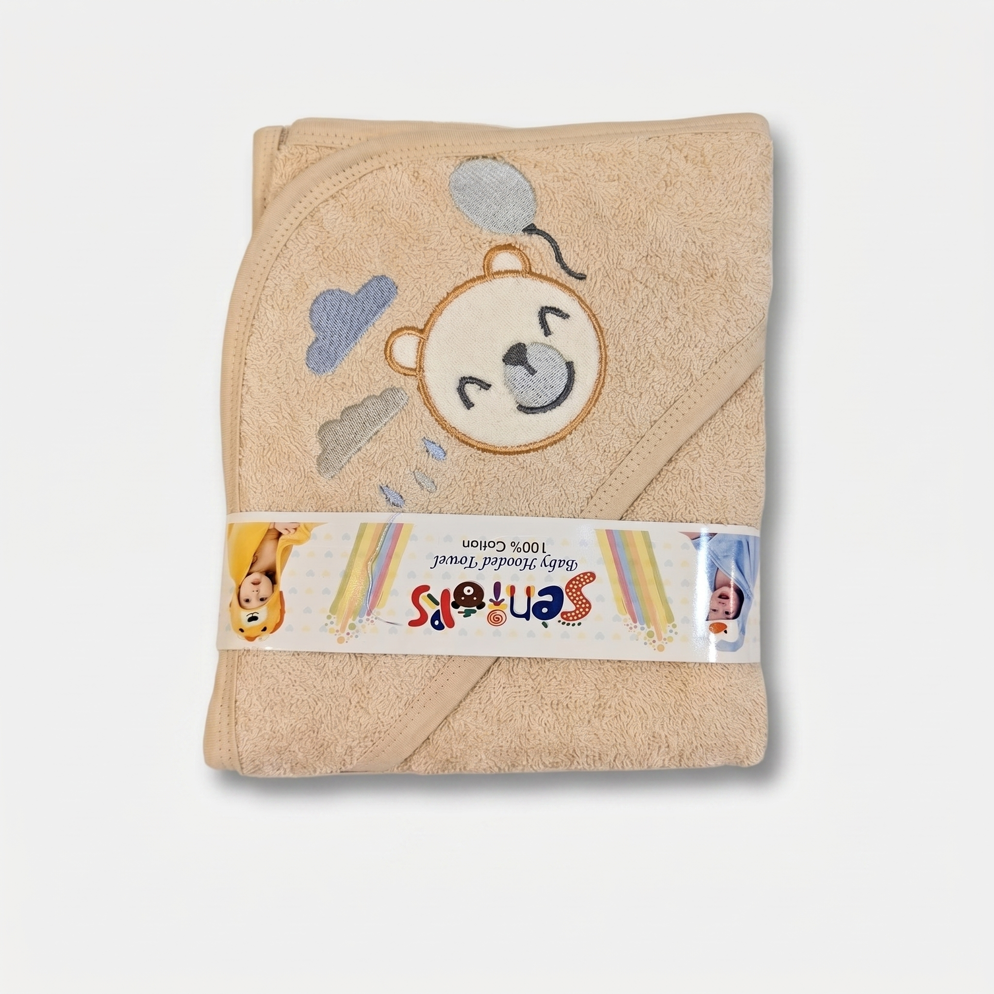 Baby Hooded Bath Towel – Soft Cotton Towel for Newborns