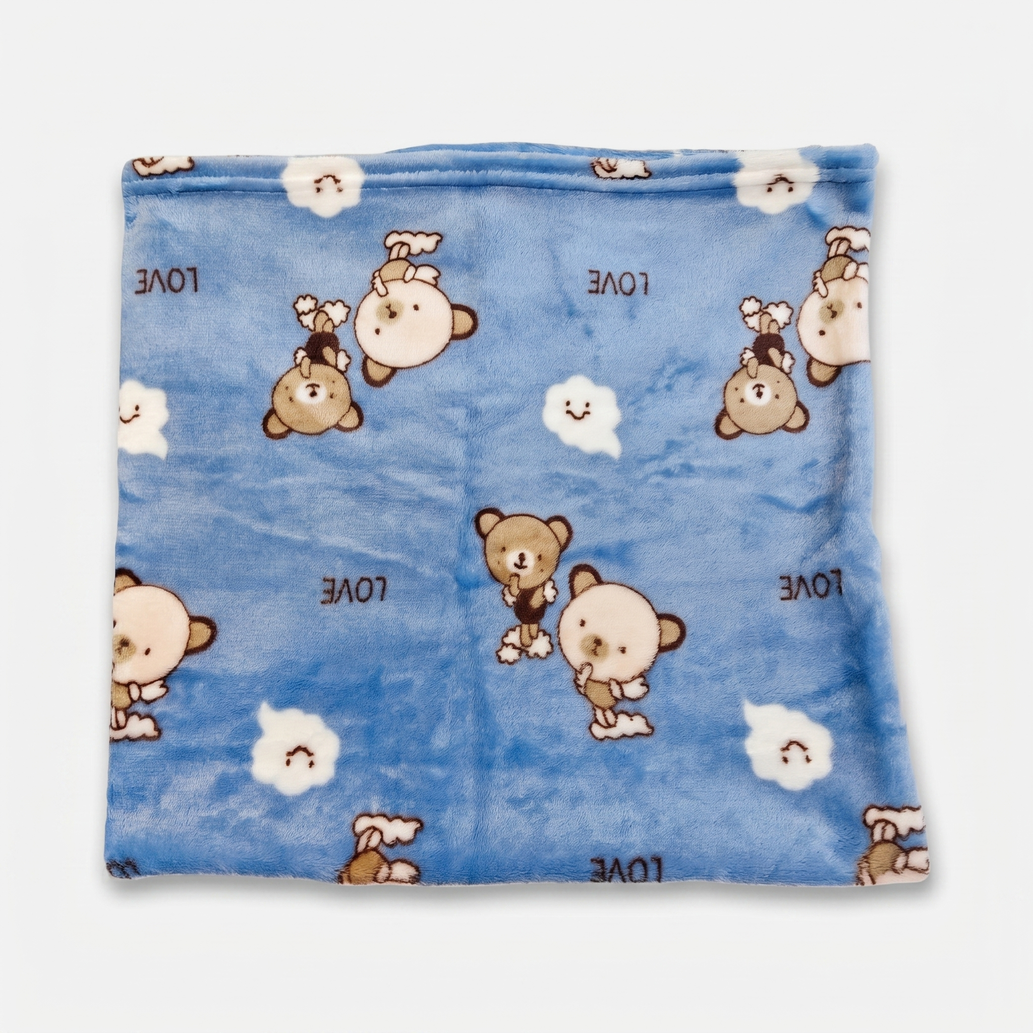 Love Bear Baby Fleece Blanket – Ultra Soft Baby Wrap