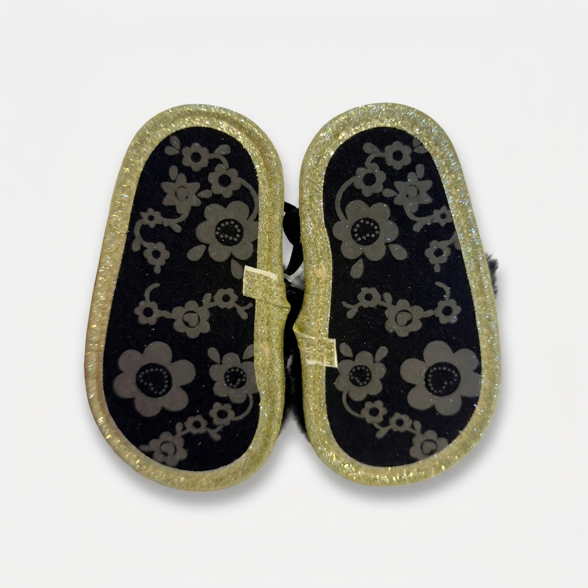 Girls Faux Fur Slides