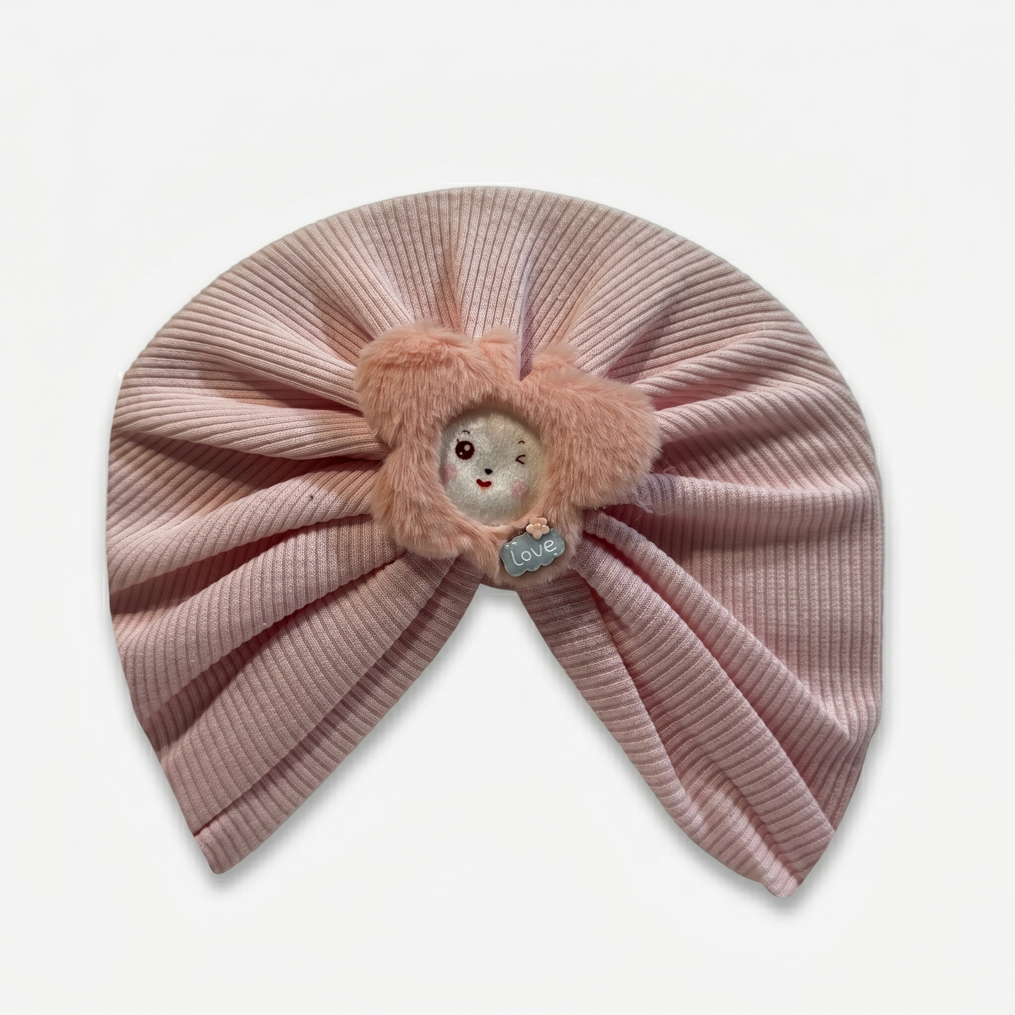 Teddy Charm Baby Turban Cap – Multiple Colors