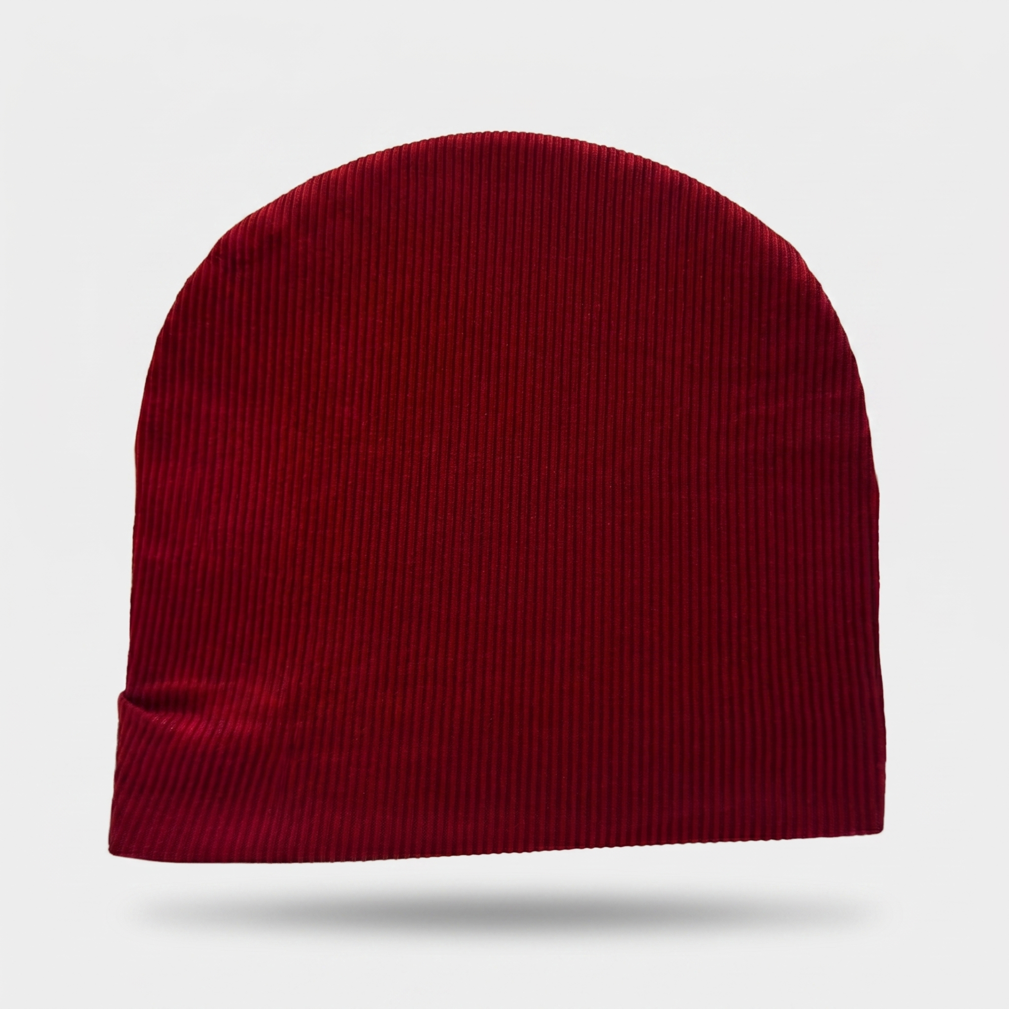 Cherry Bow Baby Turban Cap – Soft Ribbed Beanie (Many Colors)