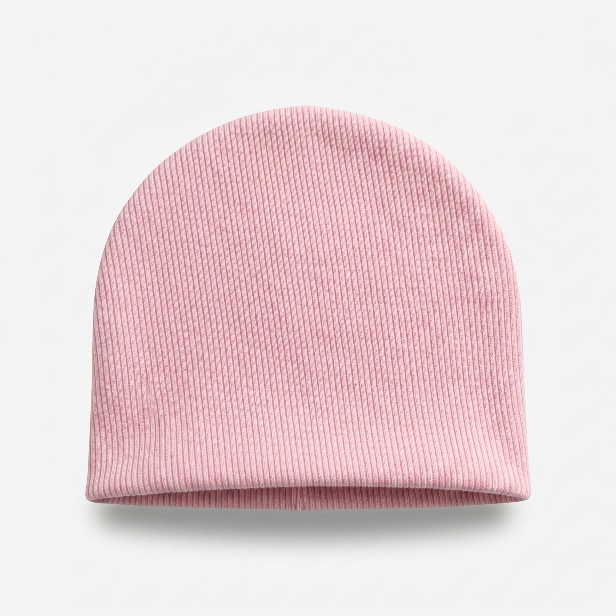 Cherry Bow Baby Turban Cap – Soft Ribbed Beanie (Many Colors)