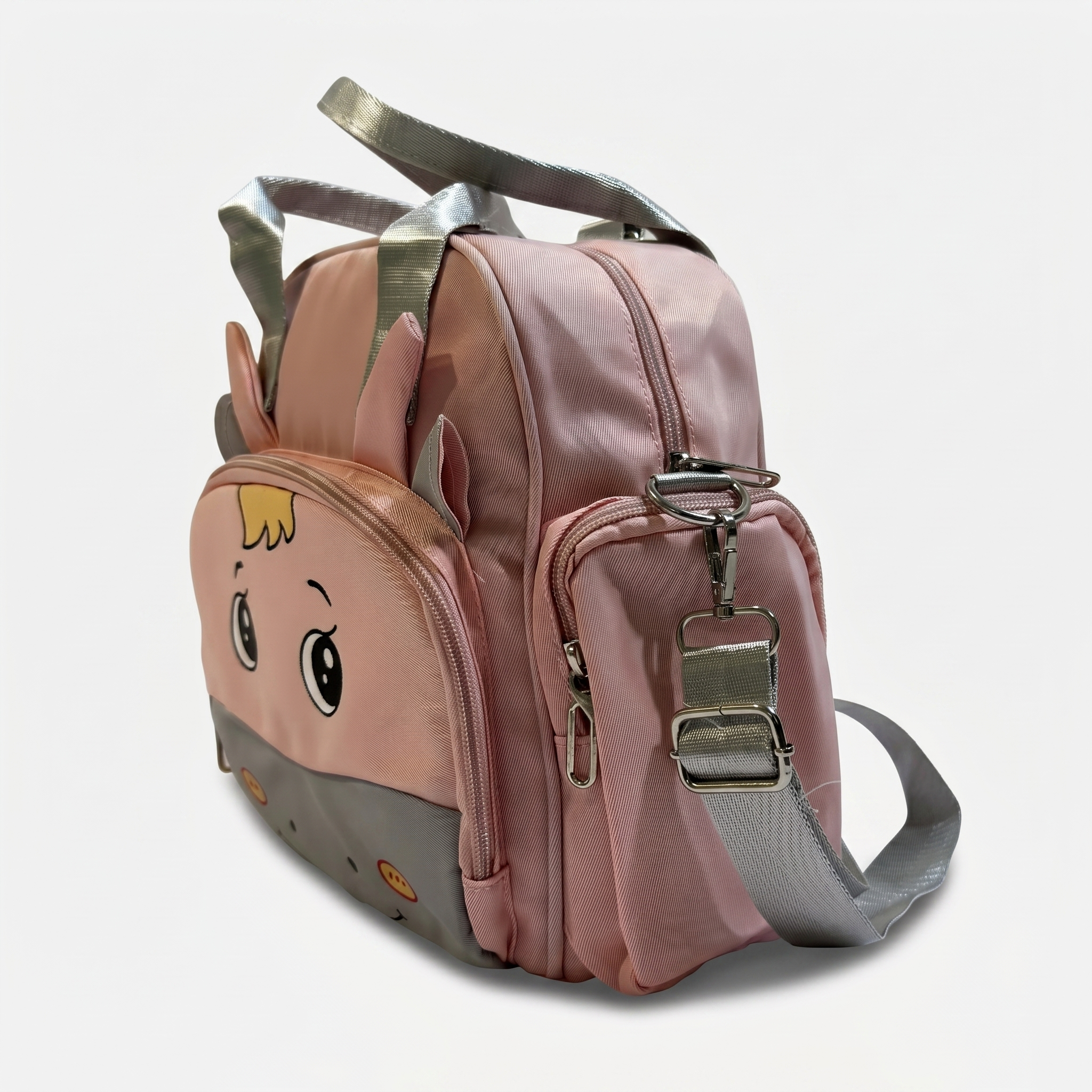 Cute Pony Baby Diaper Bag – Pink