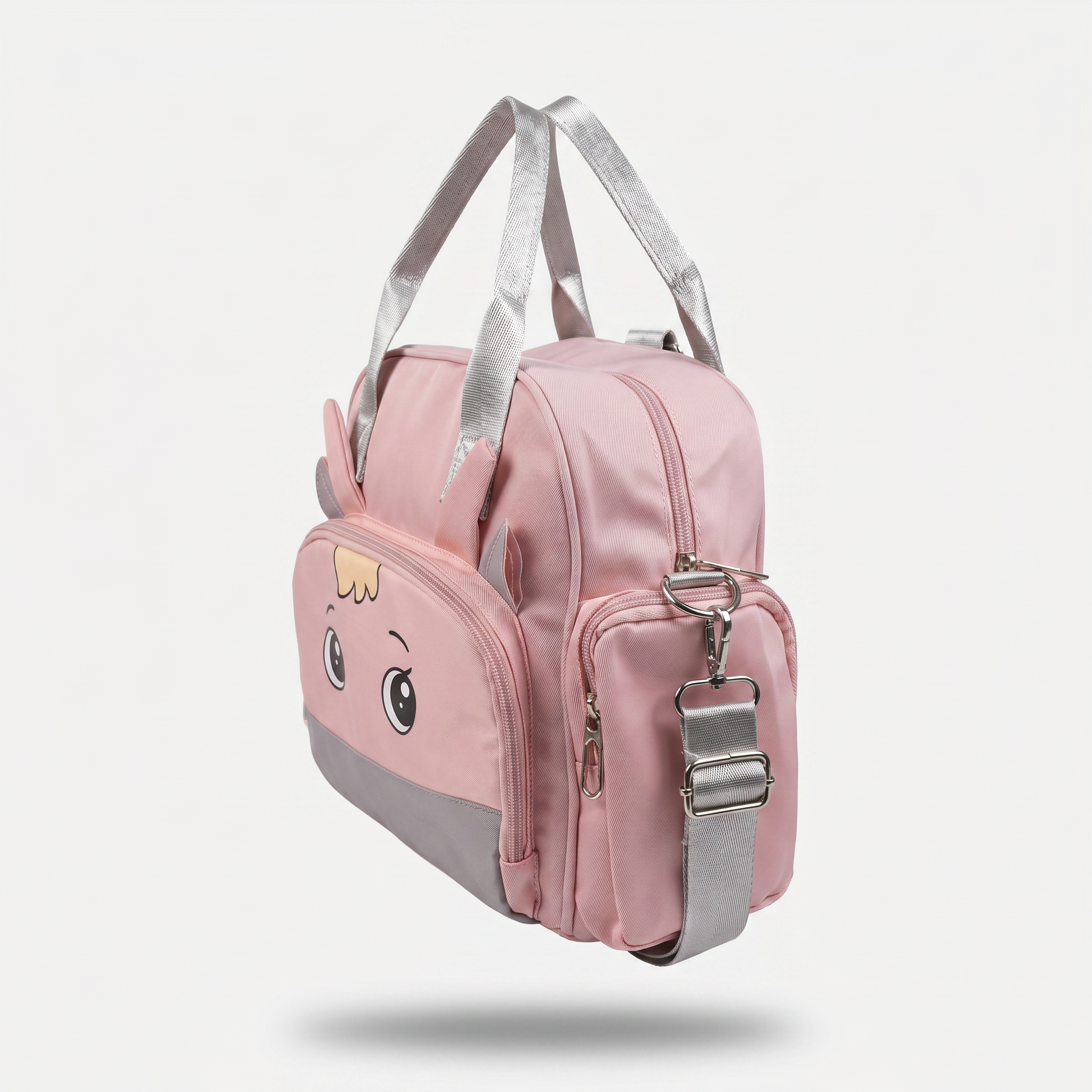Cute Pony Baby Diaper Bag – Pink
