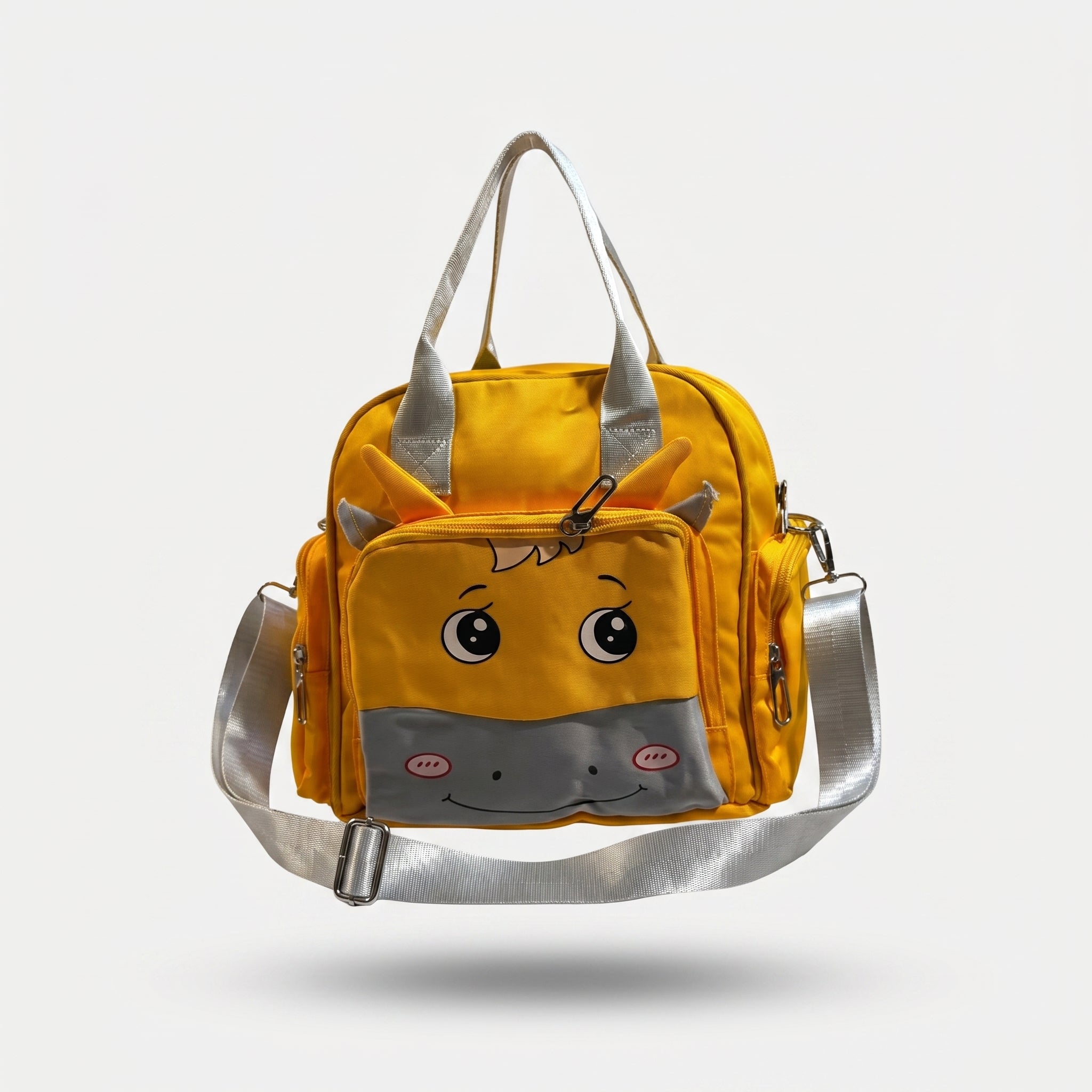 Cute Pony Baby Diaper Bag – Yellow