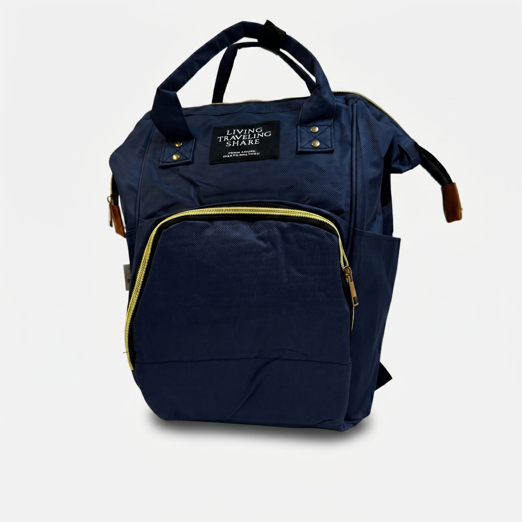 Premium Travel Baby Diaper Backpack – Navy Blue