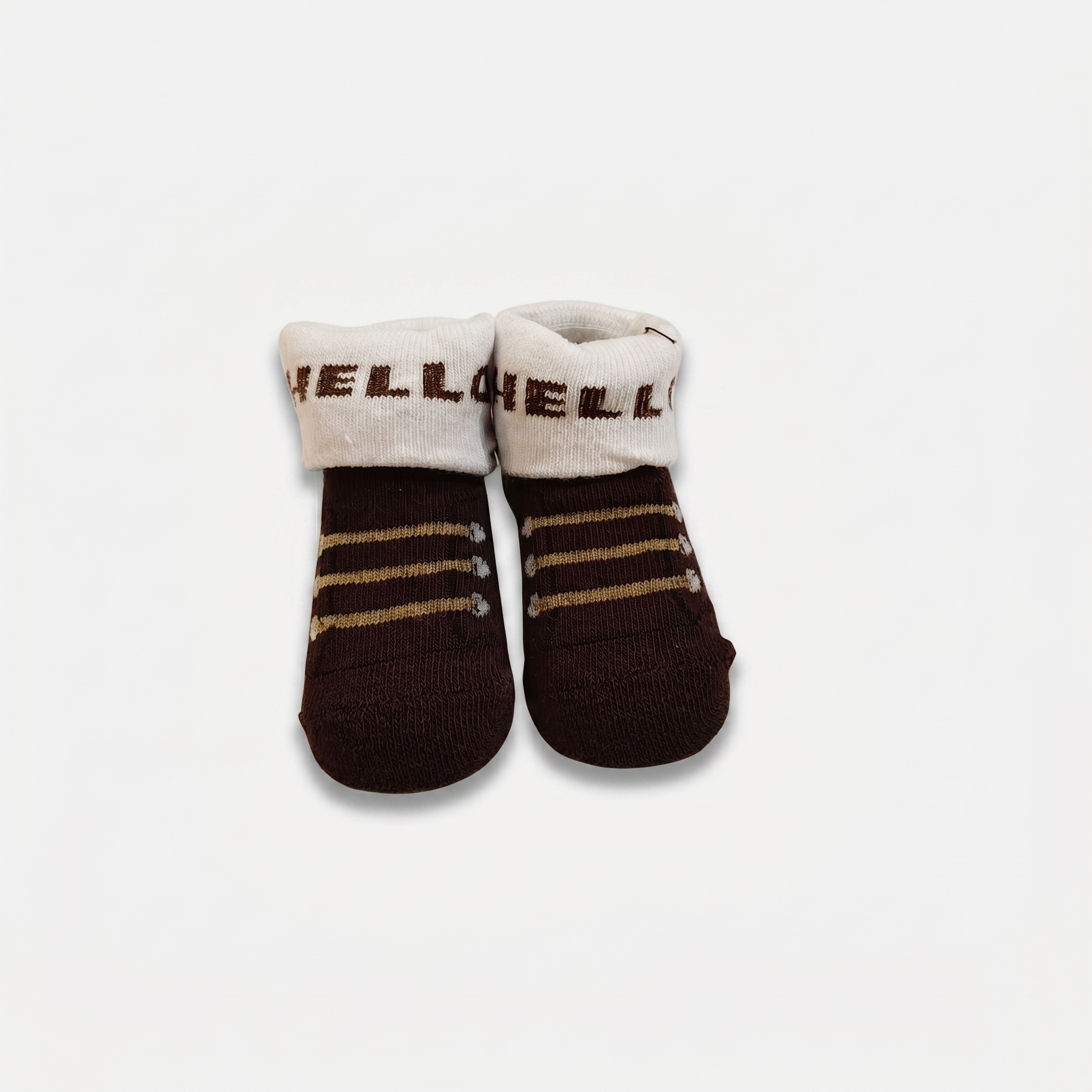3-Pair Baby Boy Cotton Socks Set – Soft Non-Slip Infant Socks