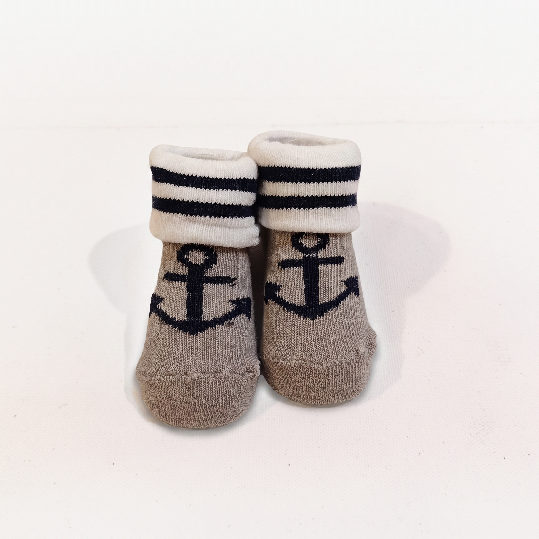 3-Pair Nautical Baby Socks Set – Soft Cotton Infant Socks
