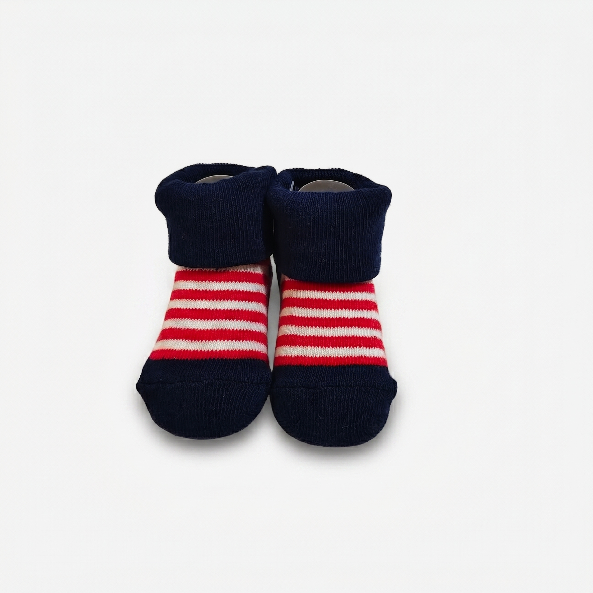3-Pair Nautical Baby Socks Set – Soft Cotton Infant Socks
