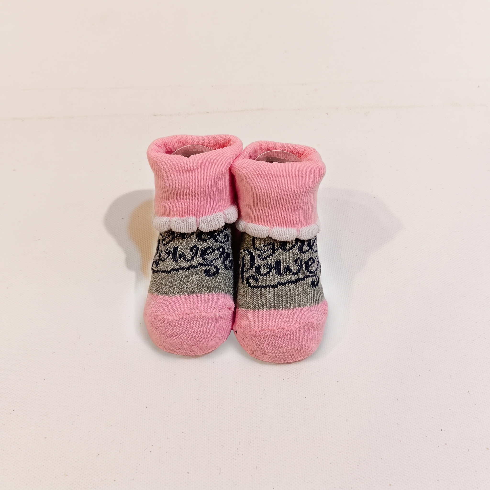 3-Pair Baby Girl Cotton Socks Set – Soft & Cozy Infant Socks