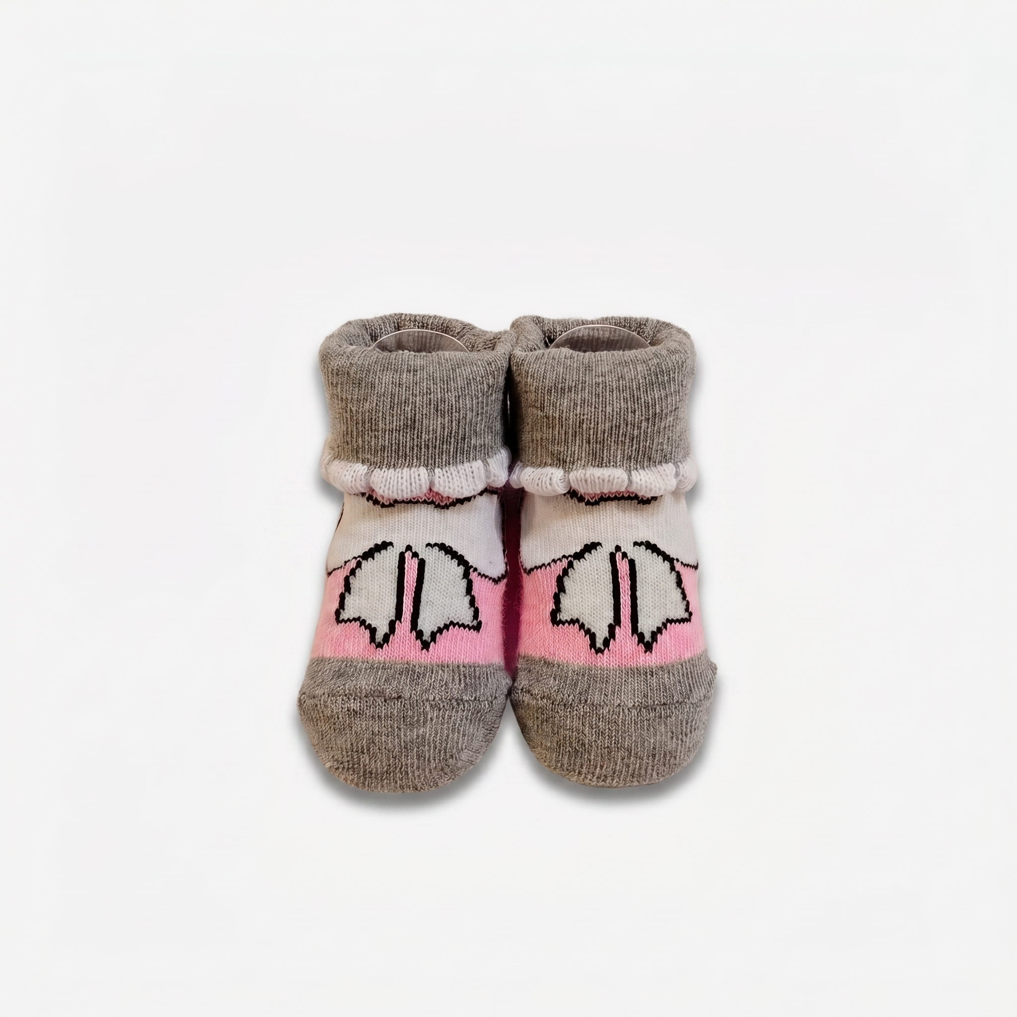3-Pair Baby Girl Cotton Socks Set – Soft & Cozy Infant Socks