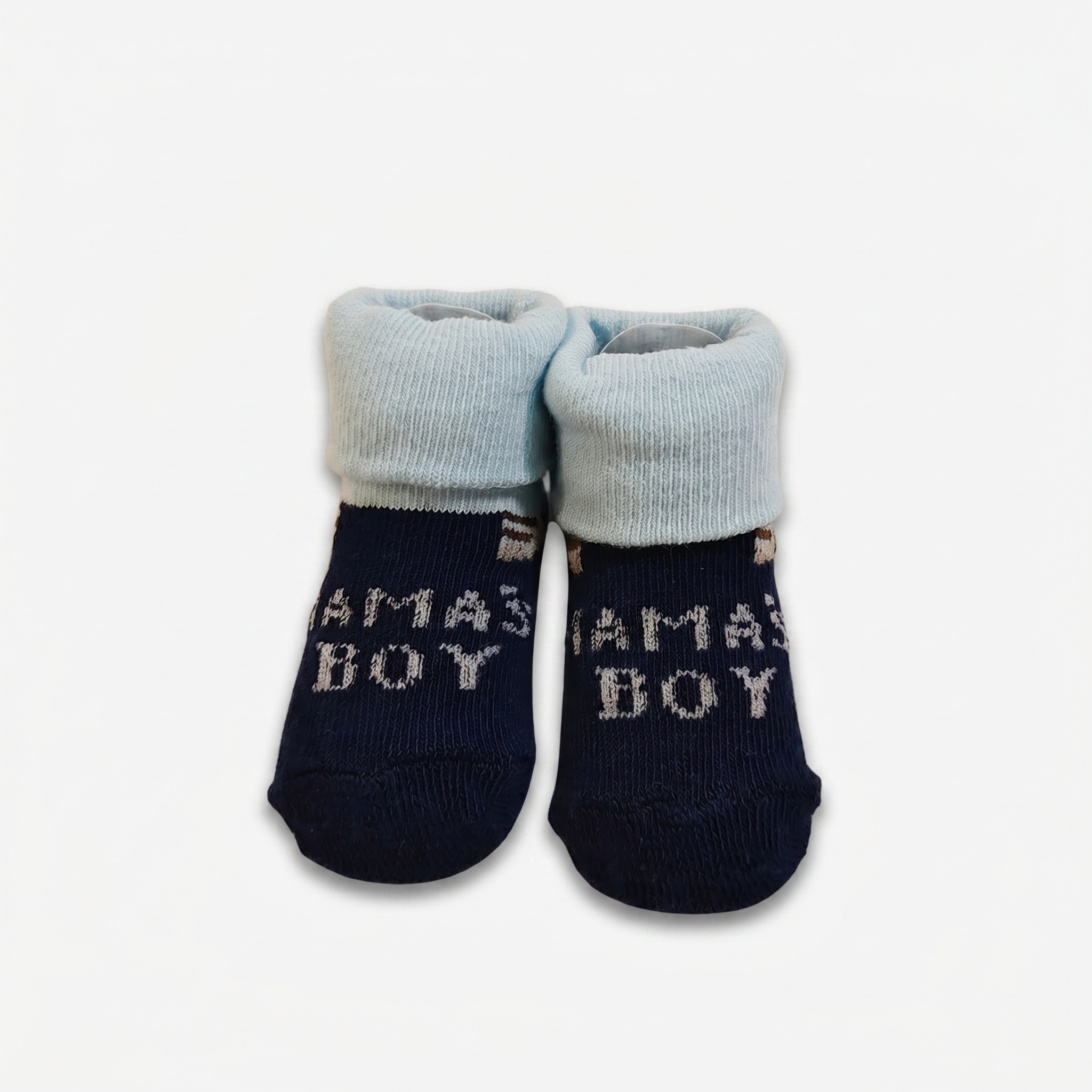3-Pair Baby Striped Socks Set – Soft Cotton Non-Slip Infant Socks