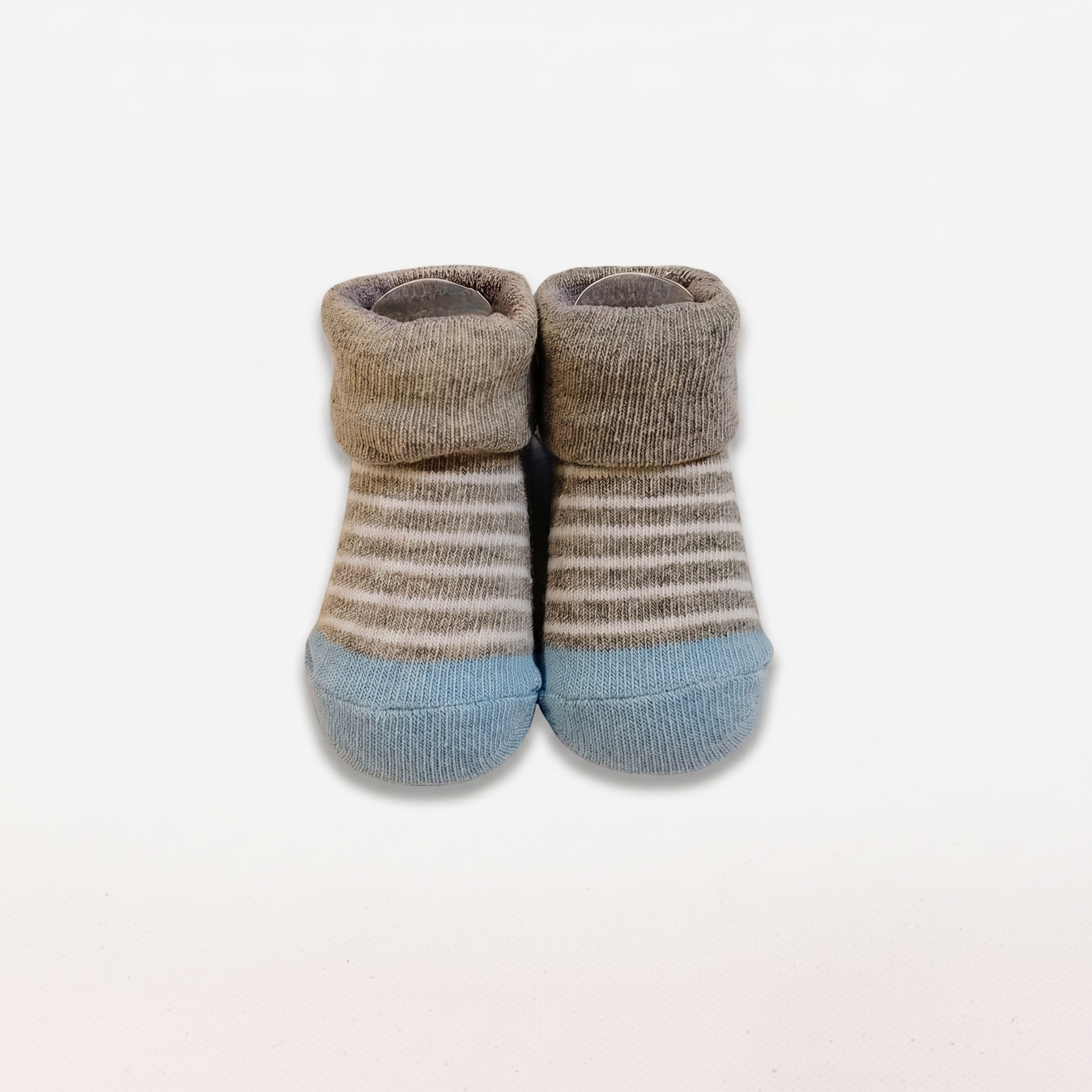 3-Pair Newborn Baby Cotton Socks Set – Soft & Comfortable
