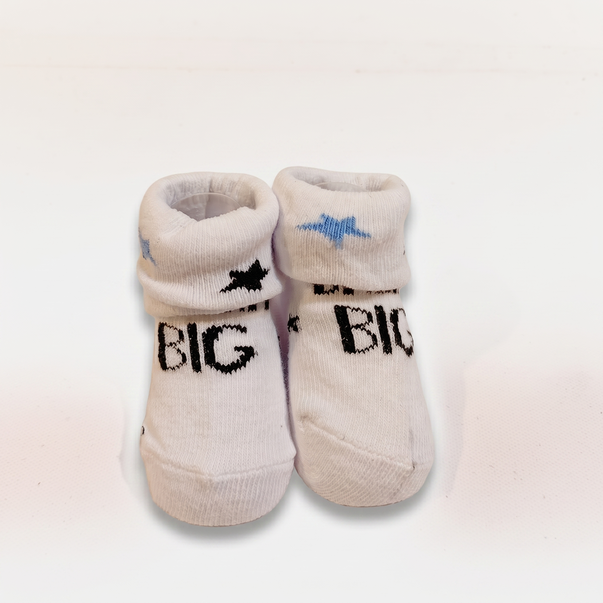 3-Pair Newborn Baby Cotton Socks Set – Soft & Comfortable