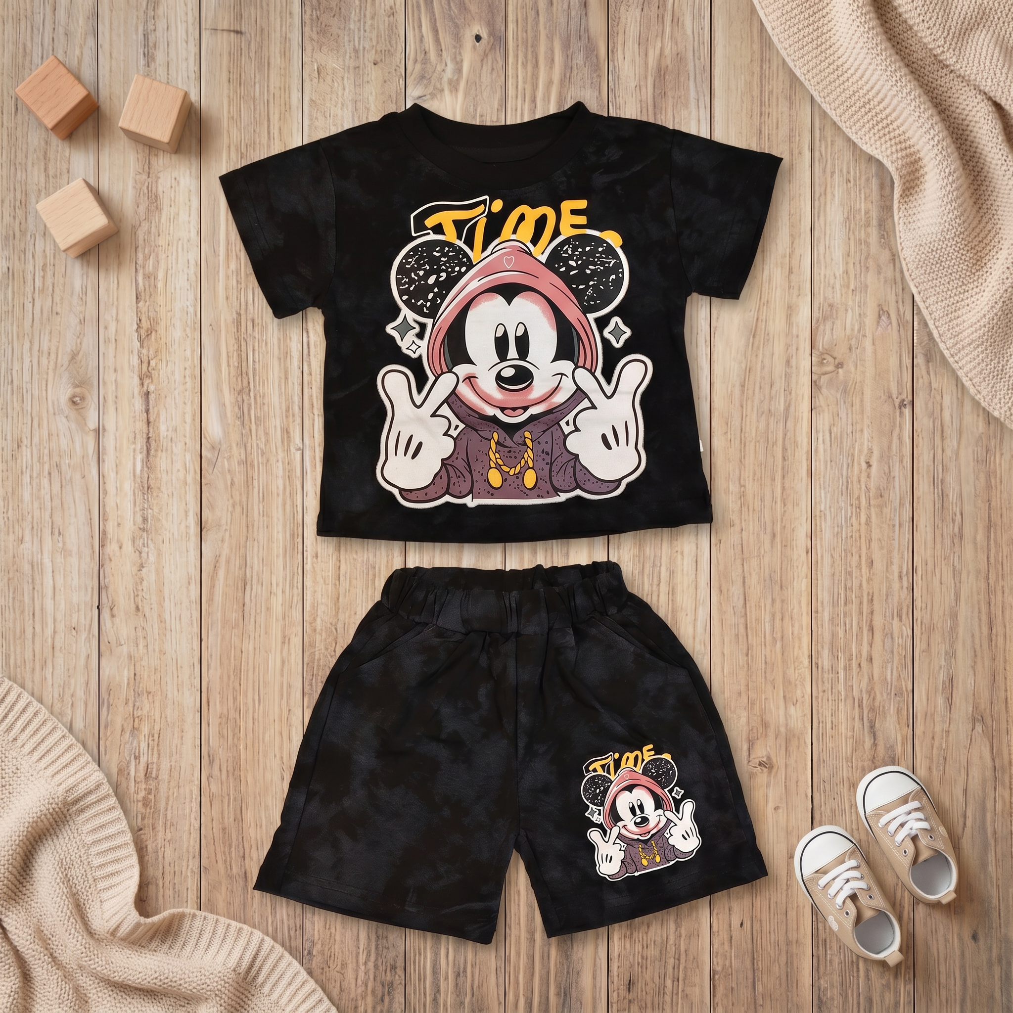Urban Mickey 2-Piece Kids Summer Set