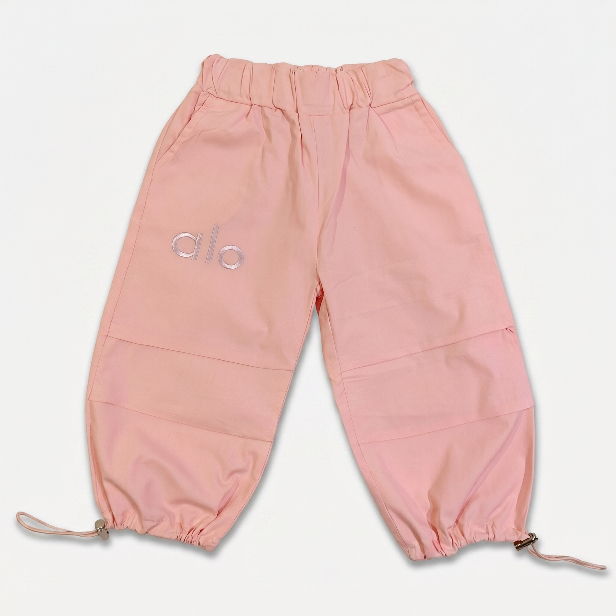Alo Blossom 2-Piece Girls Co-Ord Set – Peach Pink