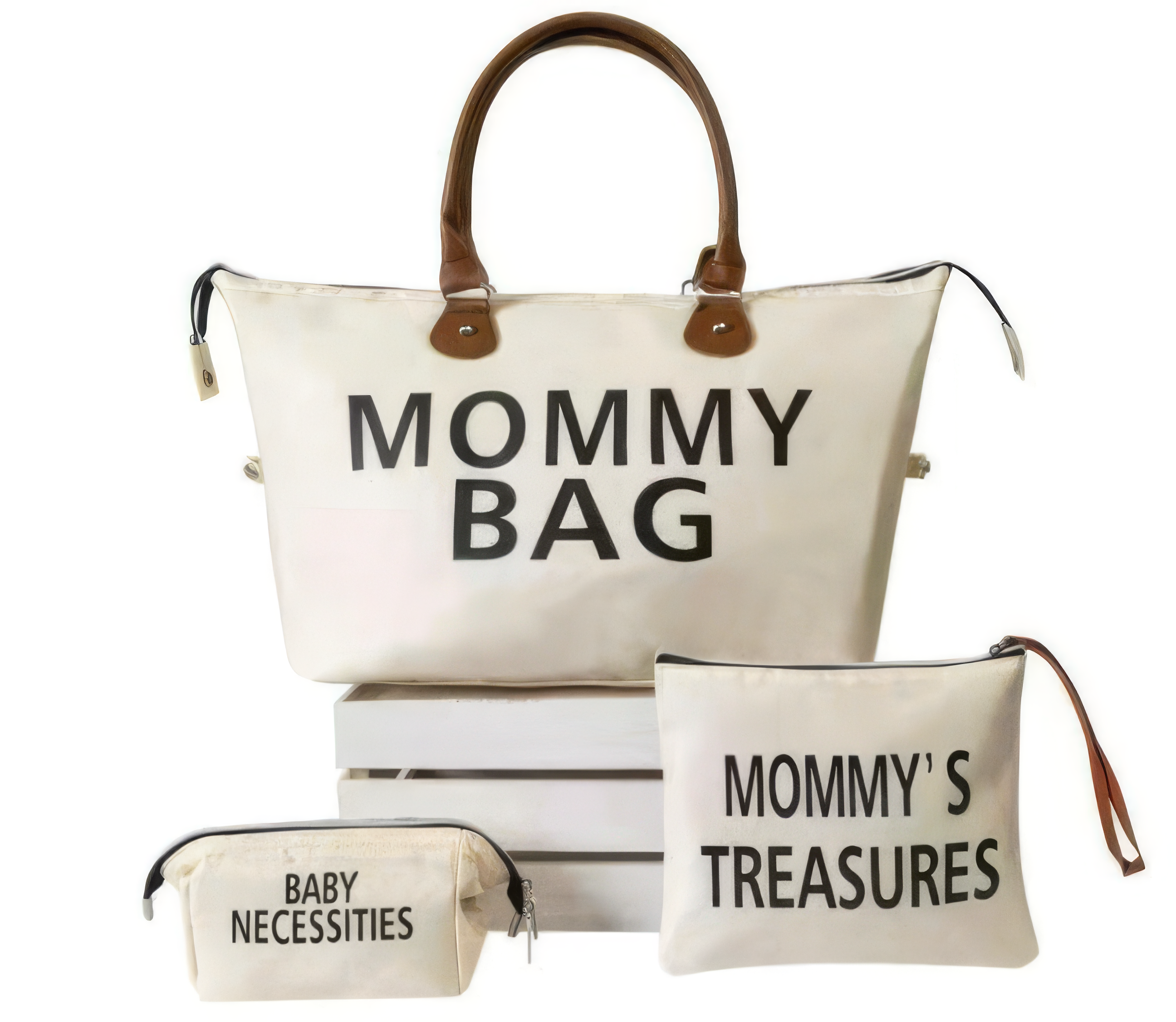 Mommy Essentials 3-Piece Diaper Bag Set