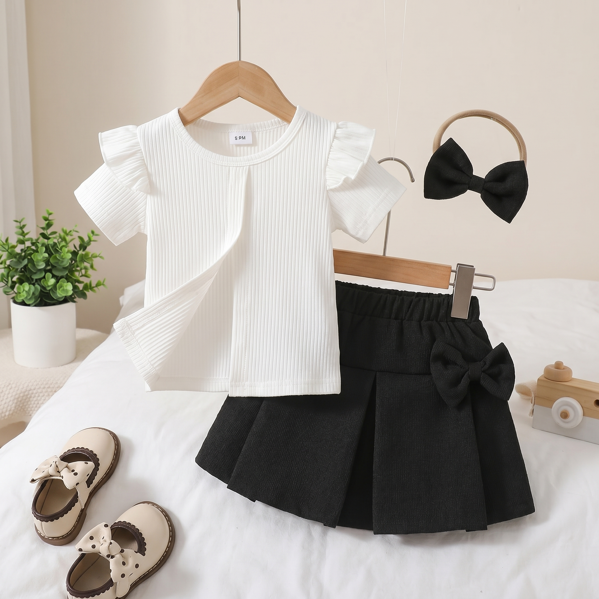 Charlotte Bow Skort Set