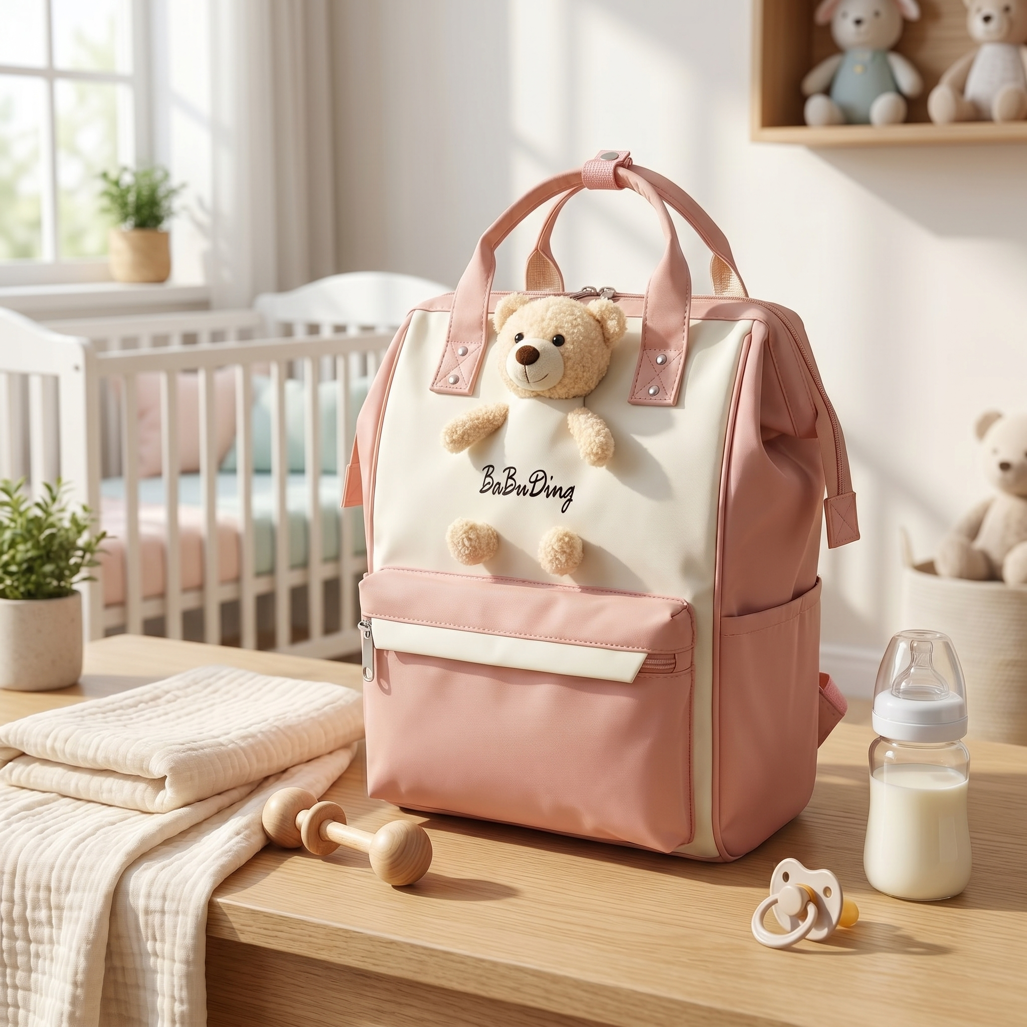 Teddy Bear Premium Diaper Backpack