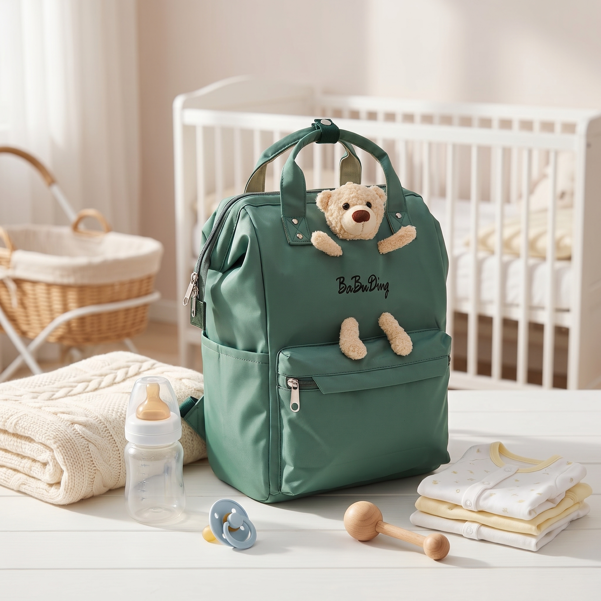 Teddy Bear Premium Diaper Backpack