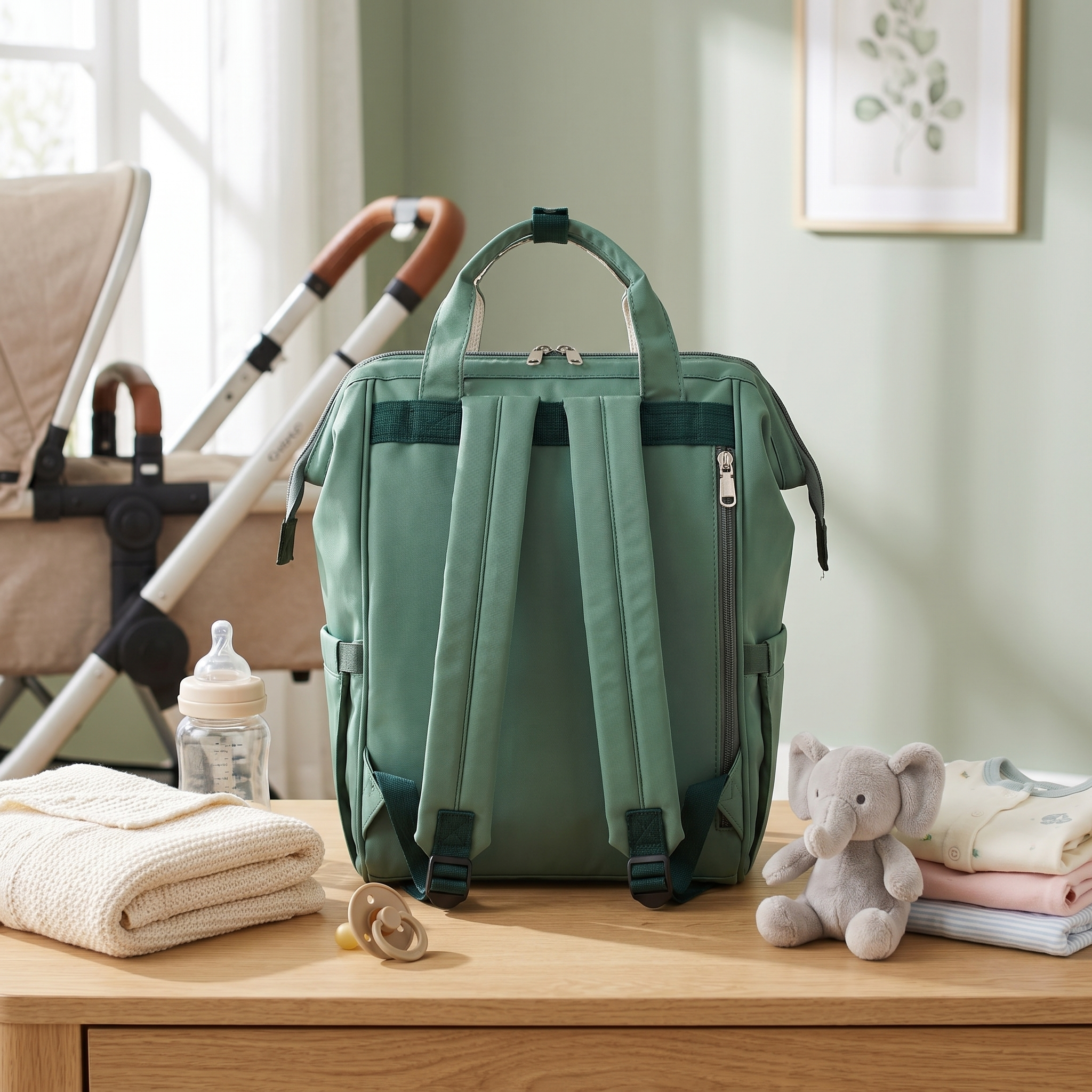 Teddy Bear Premium Diaper Backpack