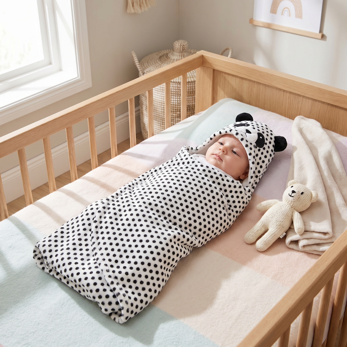 Plush Animal Hooded Baby Blanket – 5 Designs | Faba Kids