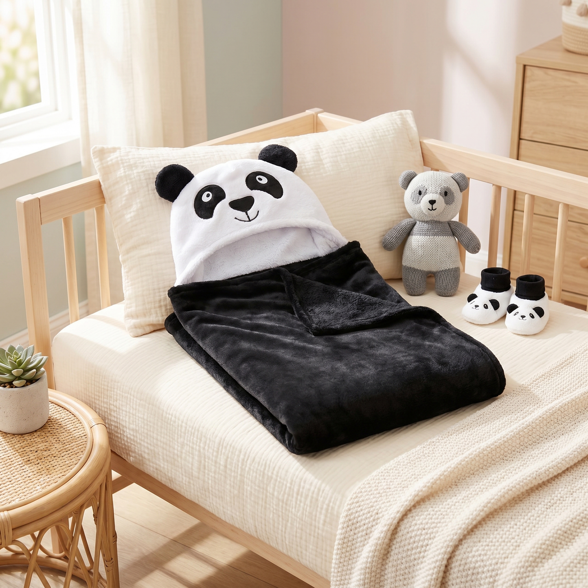 Plush Animal Hooded Baby Blanket – 5 Designs | Faba Kids