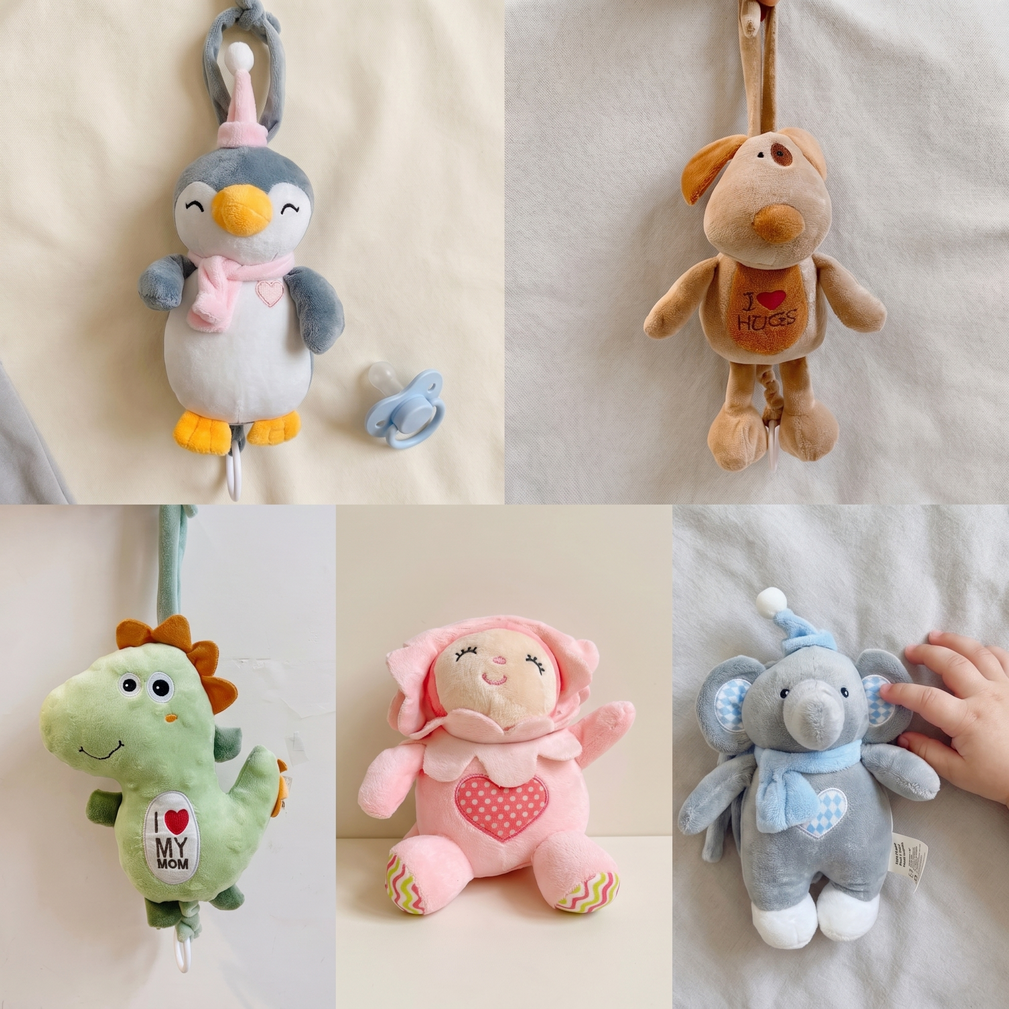 Baby Plush Musical Hanging Toy