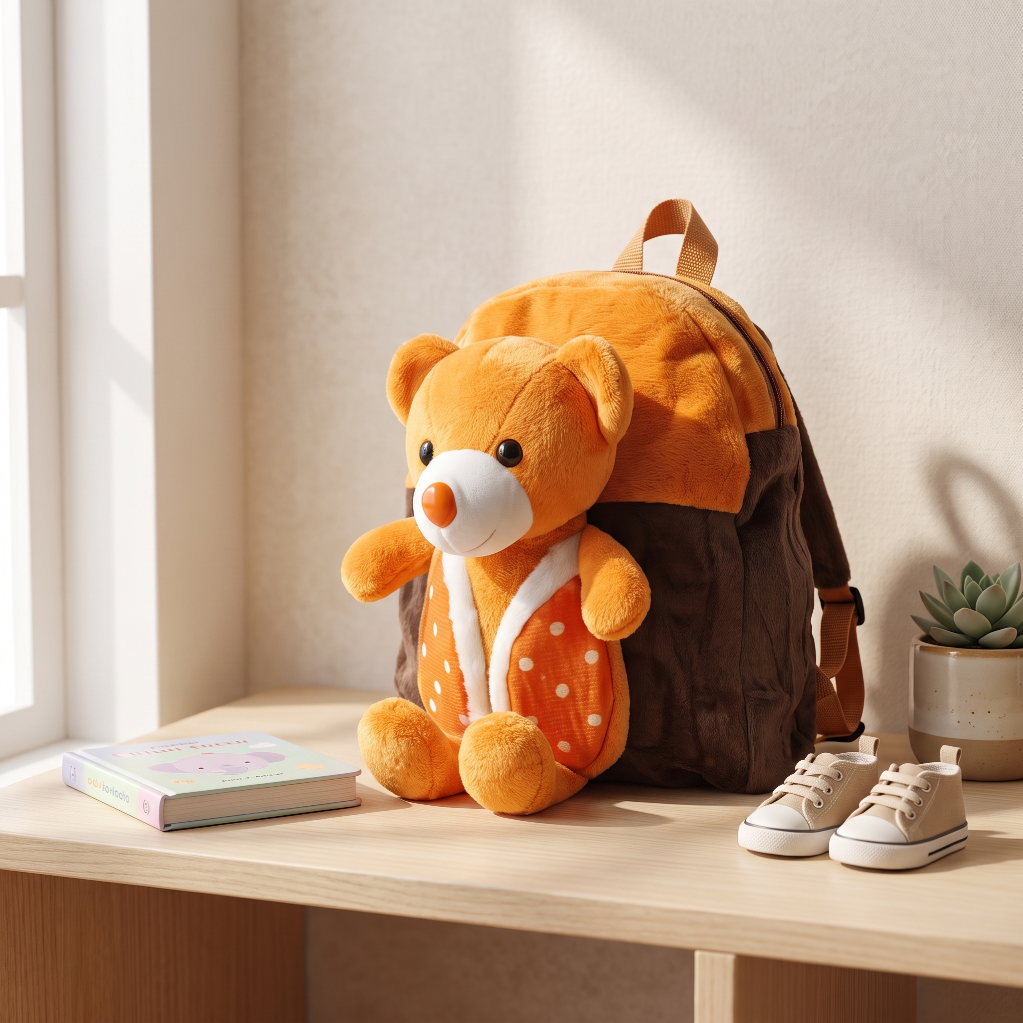 Cute Plush Animal Kids Backpack Collection – Soft Toddler School & Travel Bag (5 Designs)