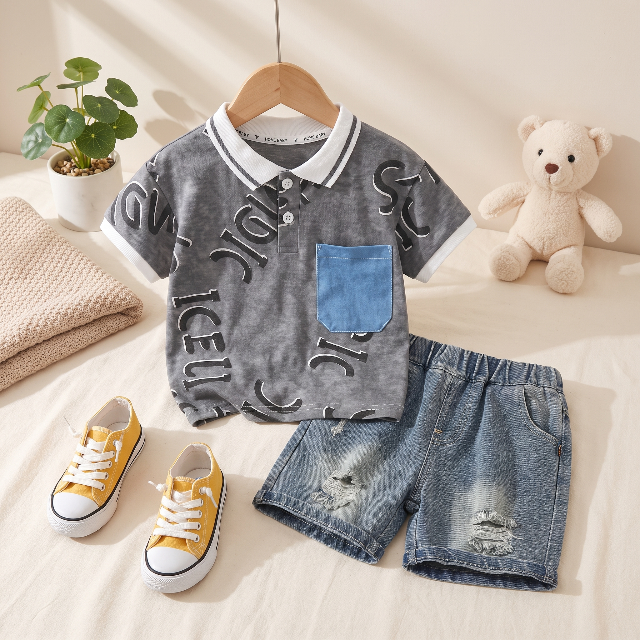 Ace Polo Set for Boys