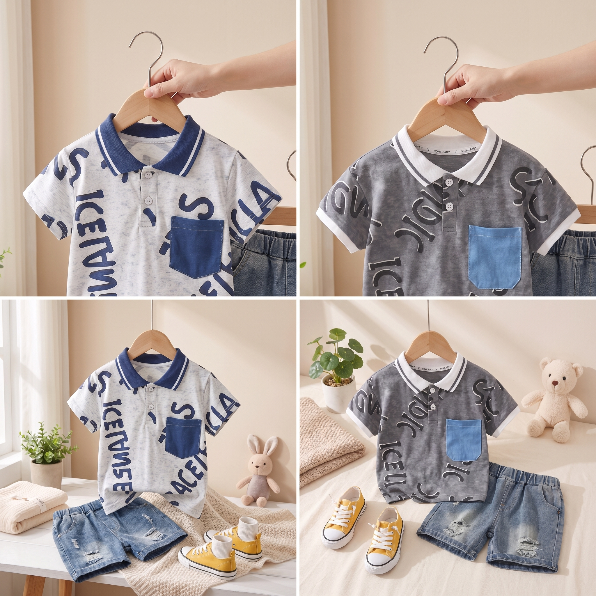 Ace Polo Set for Boys