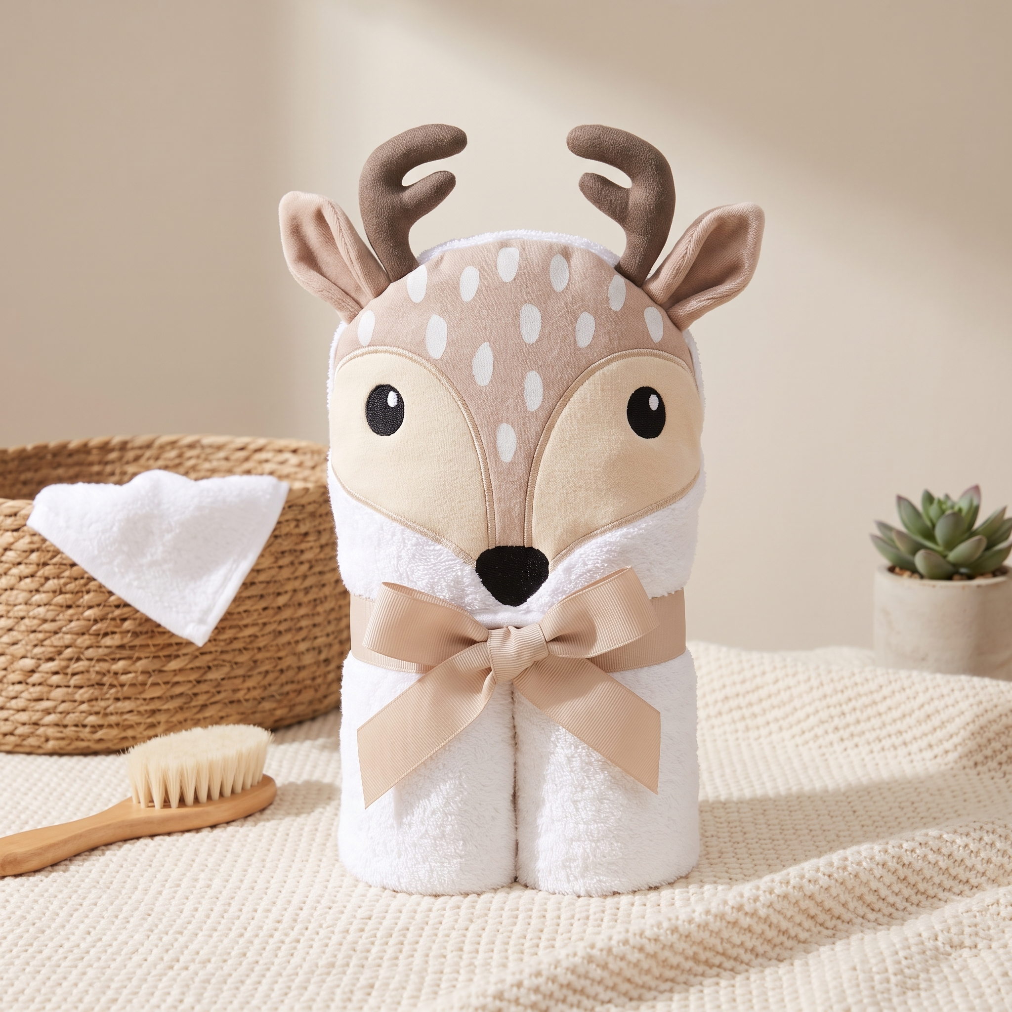 Character Hooded Baby Towel