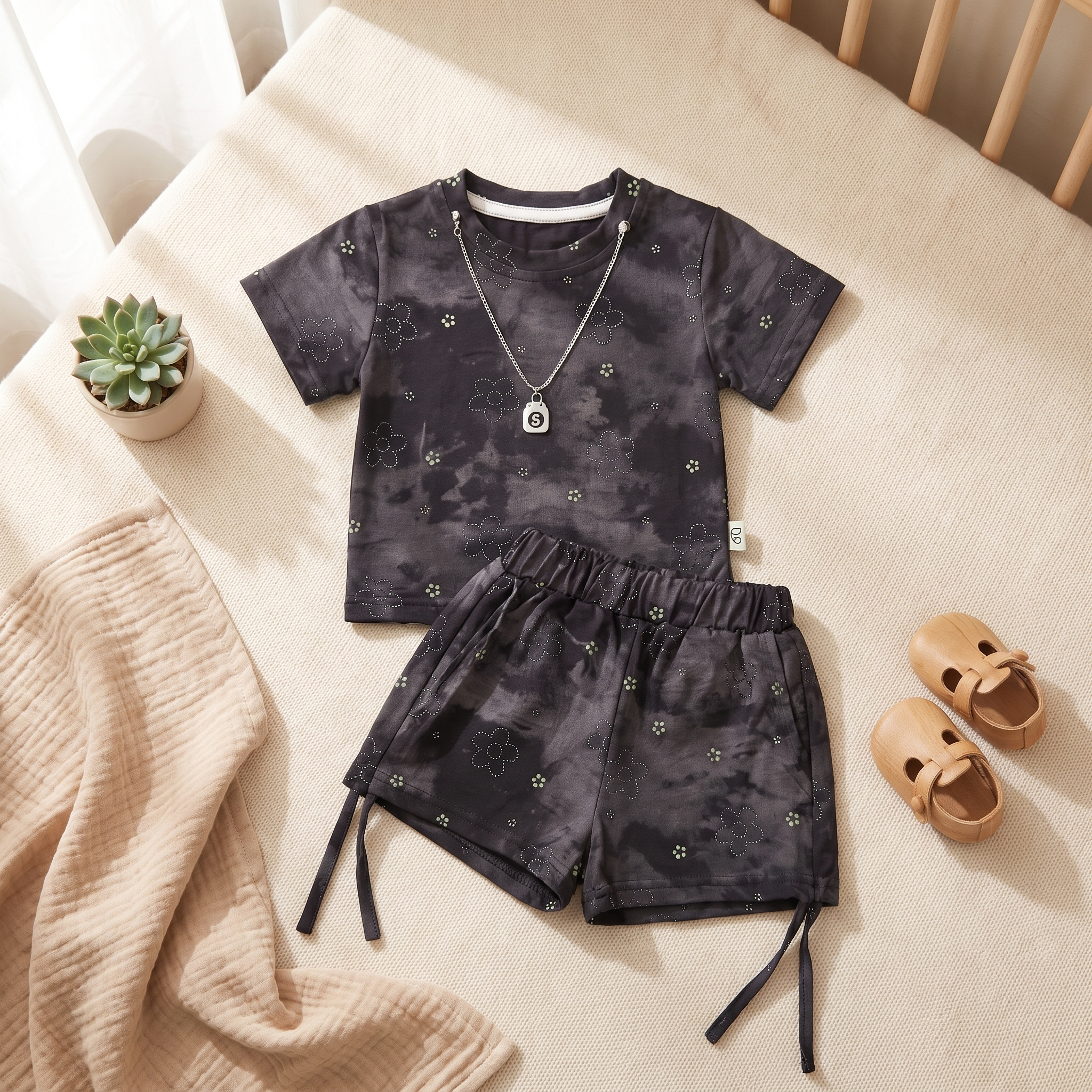 Blossom Tie-Dye Co-Ord Set