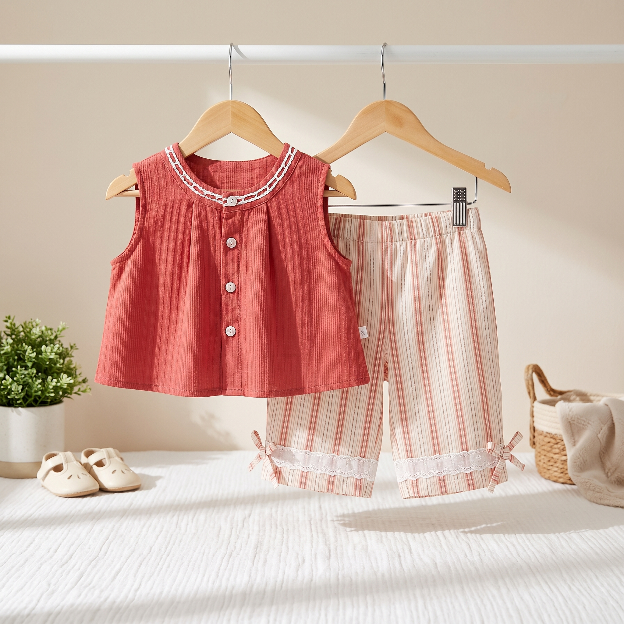 Vintage Charm Co-Ord Set