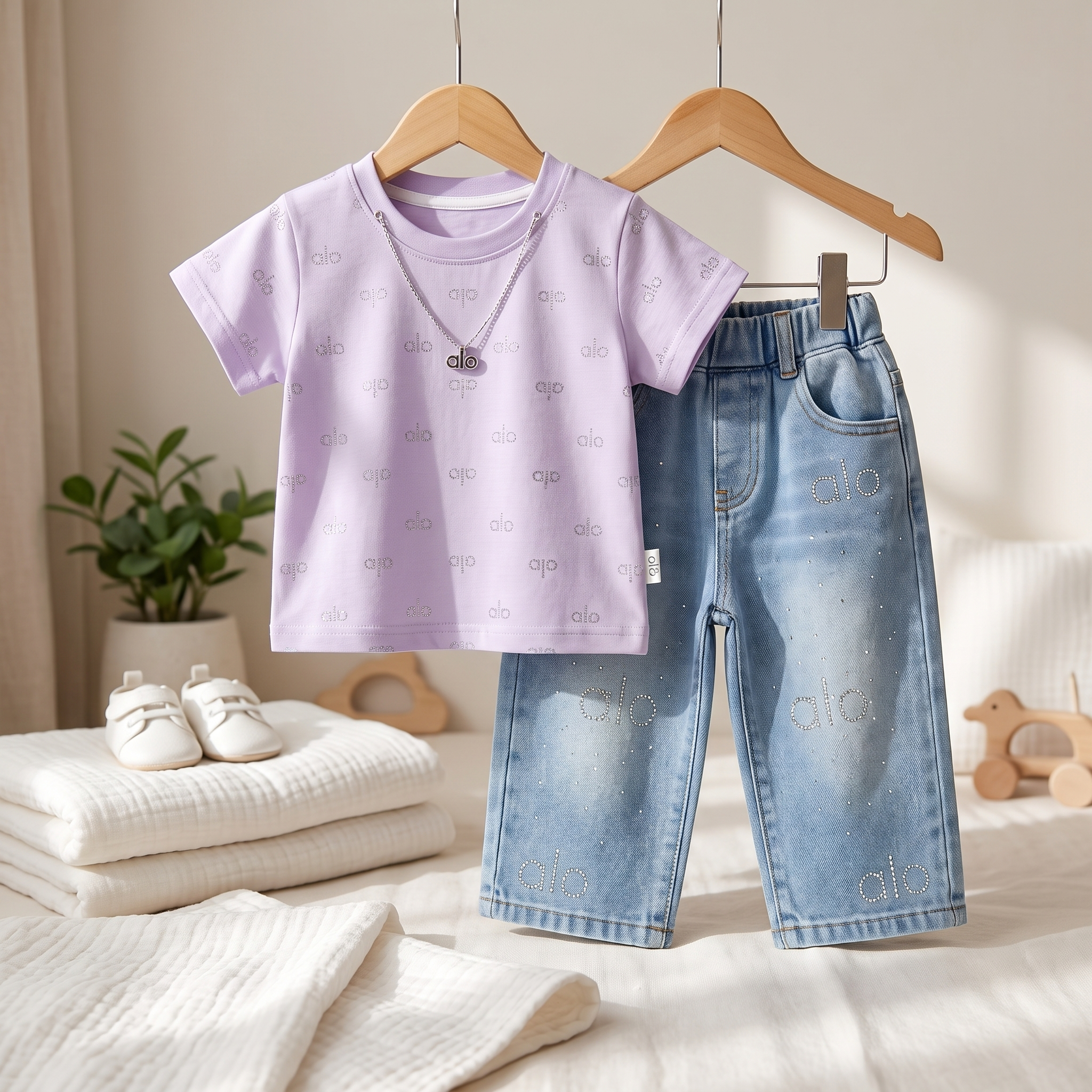Alo Denim Set