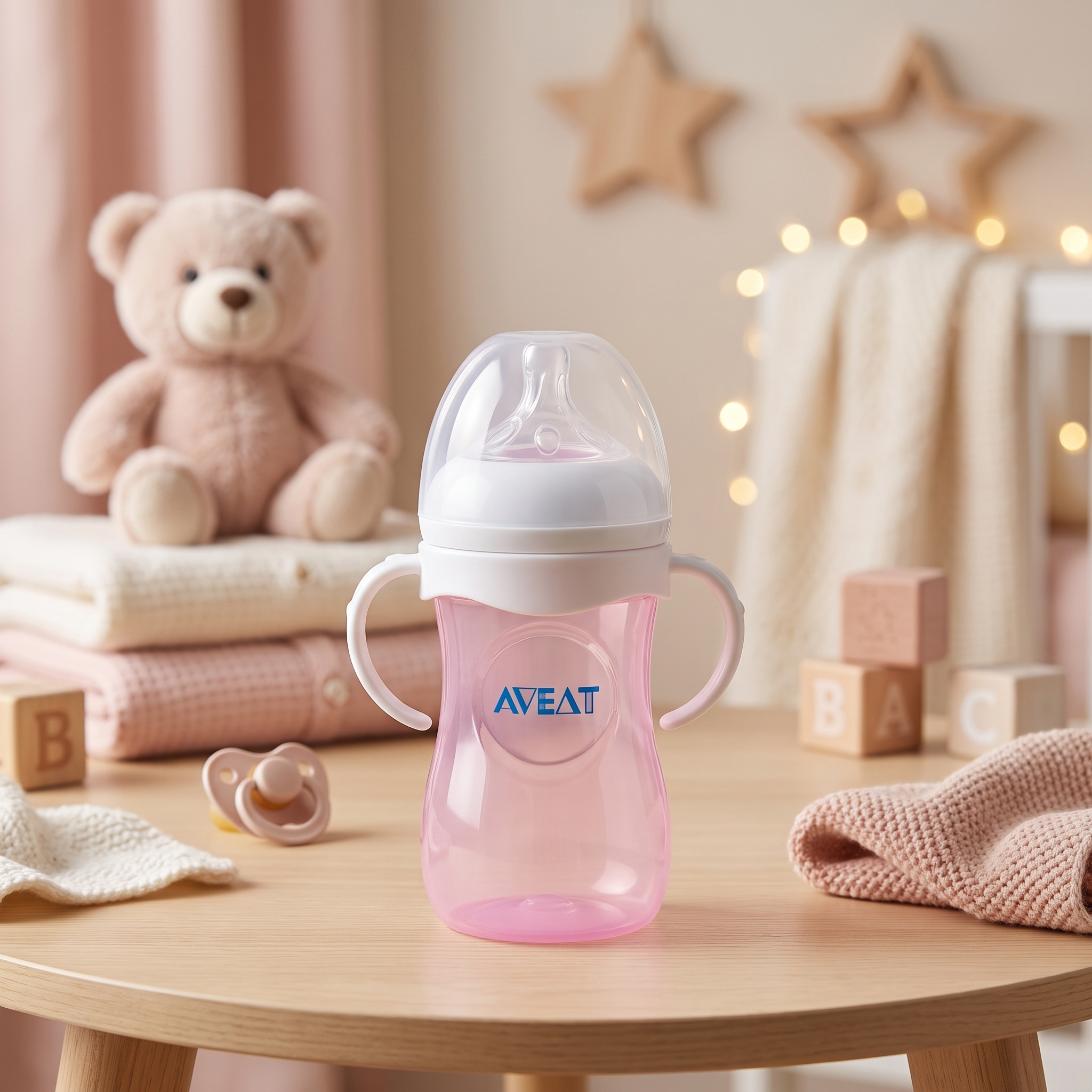 Natural Grip Baby Feeding Bottle – 240ml (9oz)
