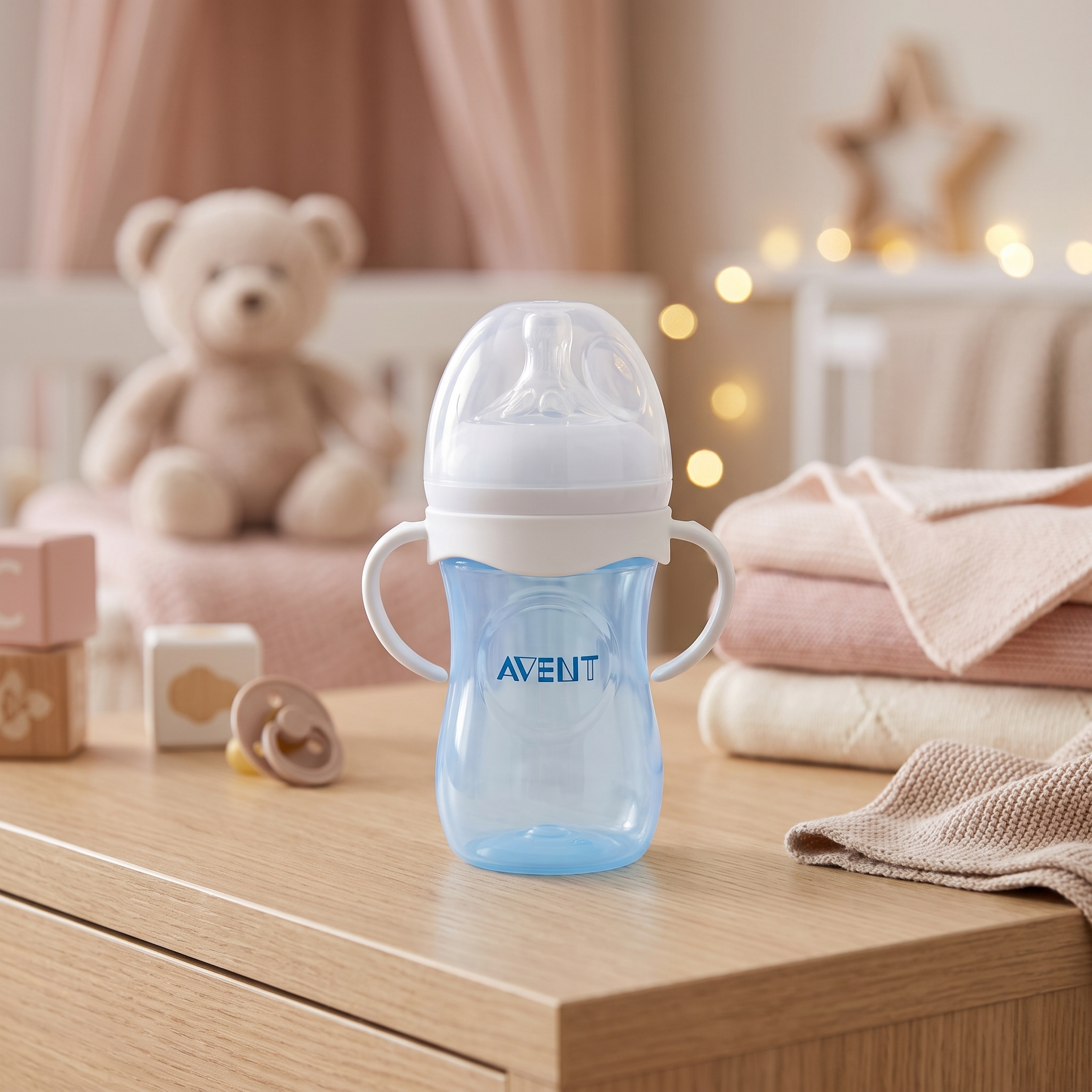 Natural Grip Baby Feeding Bottle – 240ml (9oz)