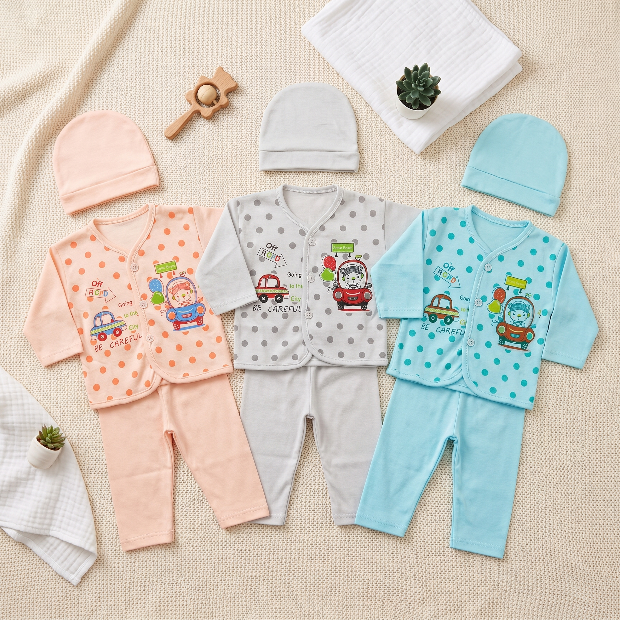 Road Trip 3-Pack Newborn Set