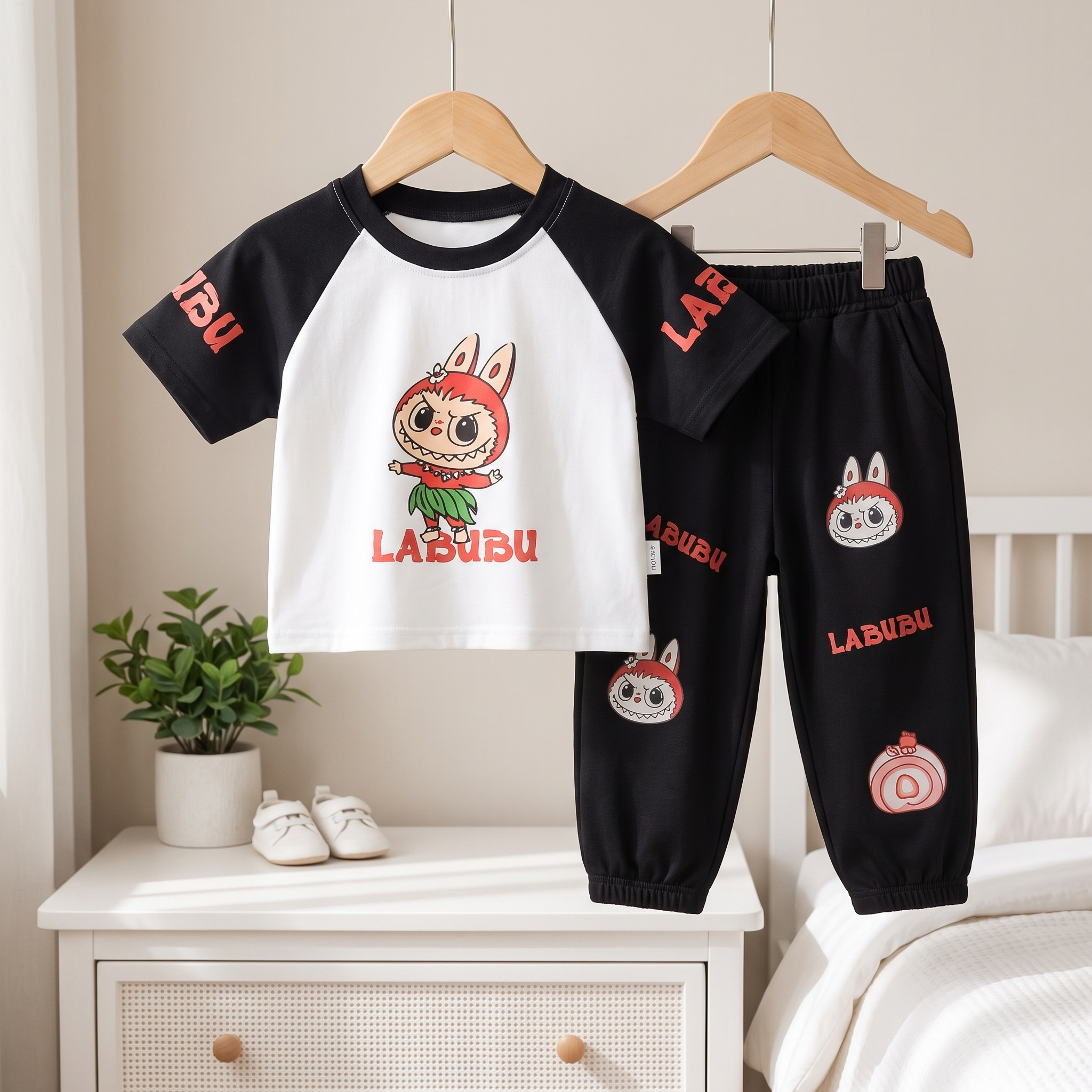 Labubu Kids T-Shirt & Jogger Set