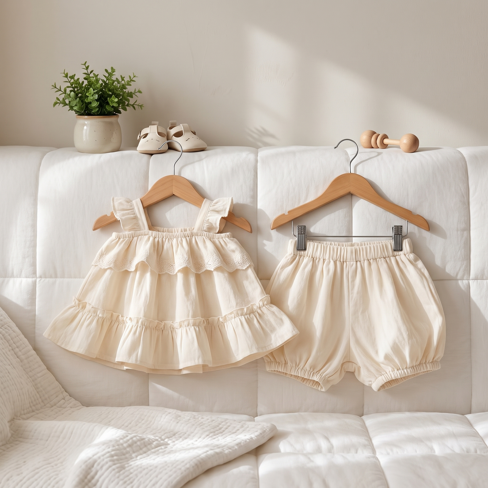 Frill Top & Bloomer Set