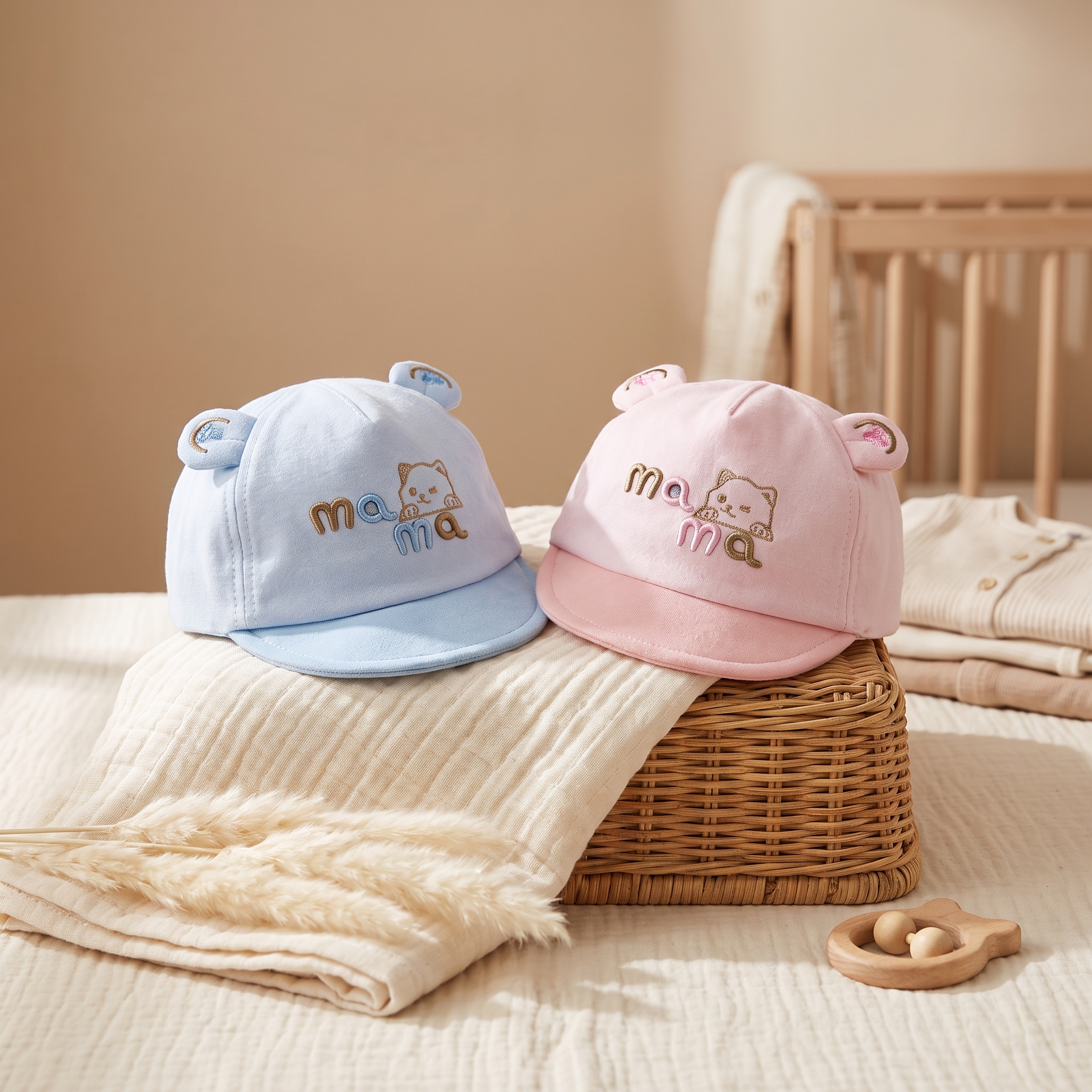Bear Ear Baby Cap