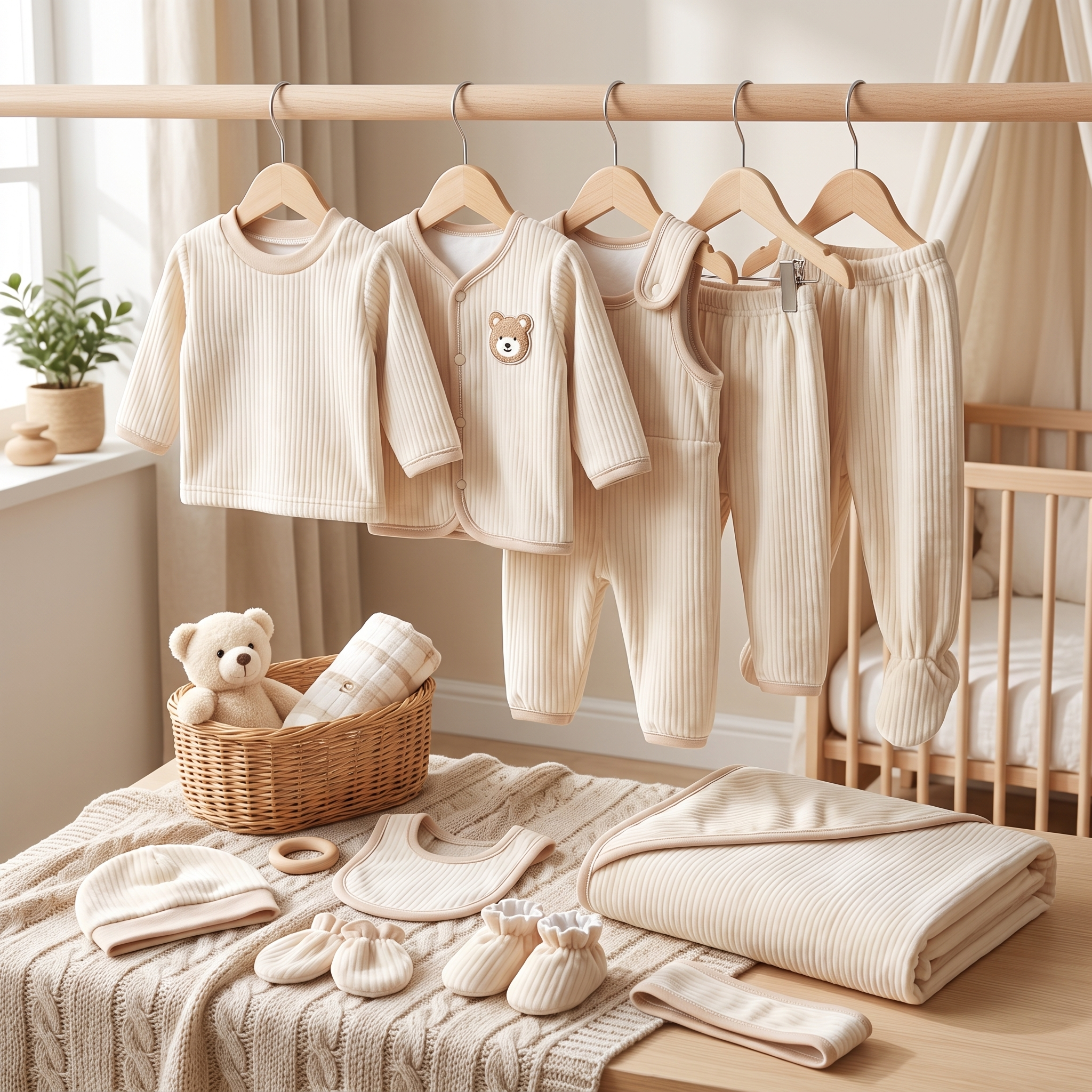 Newborn Soft Velvet Essentials 11PC Gift Set