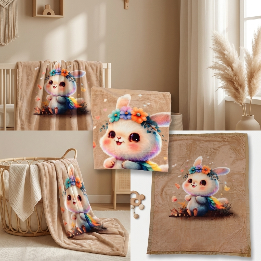Premium Baby Blanket Gift Set