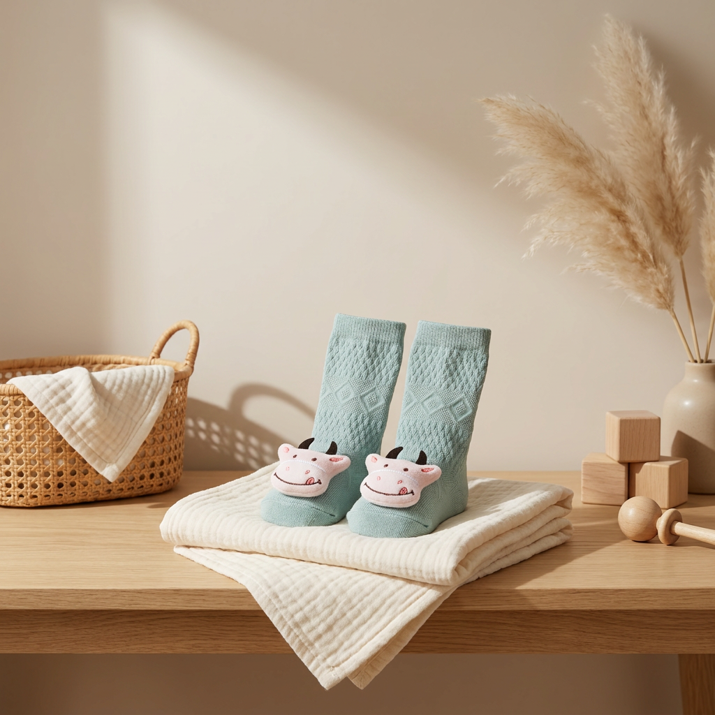 Cow Baby Socks