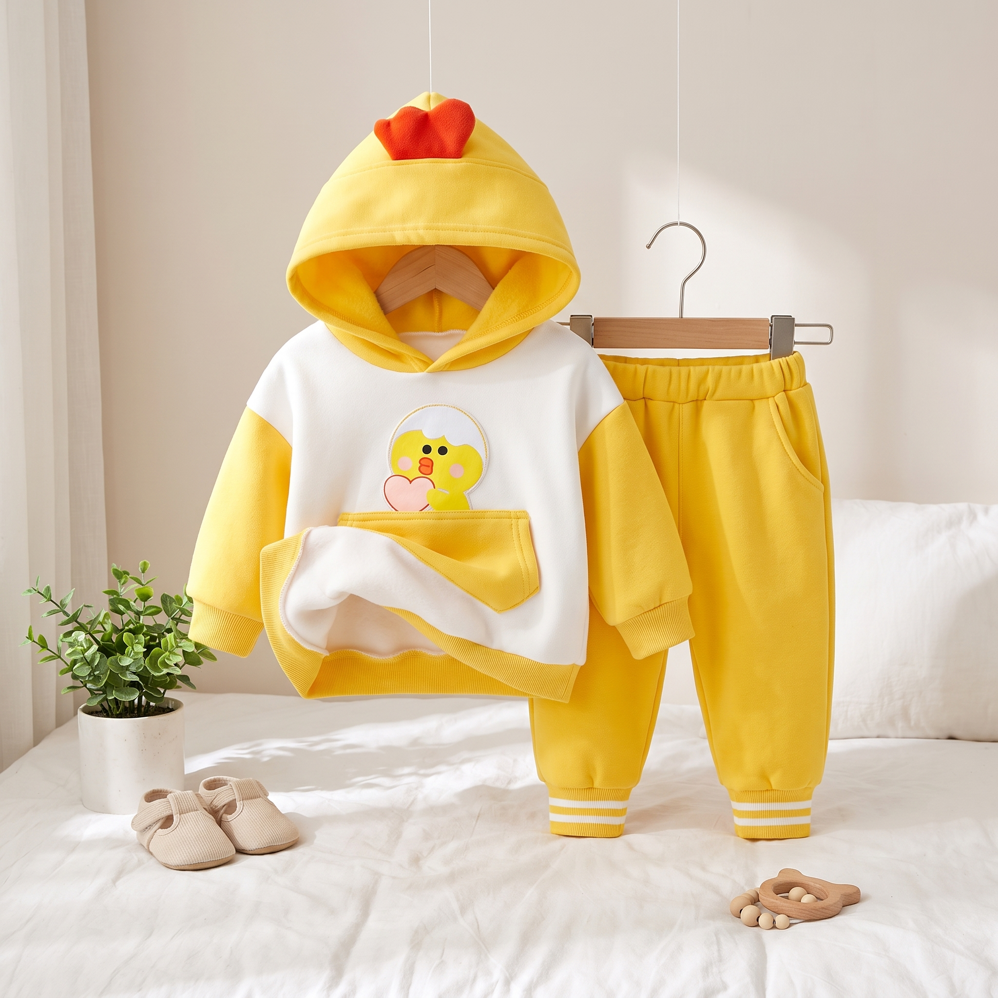 Premium Duck Hoodie Set
