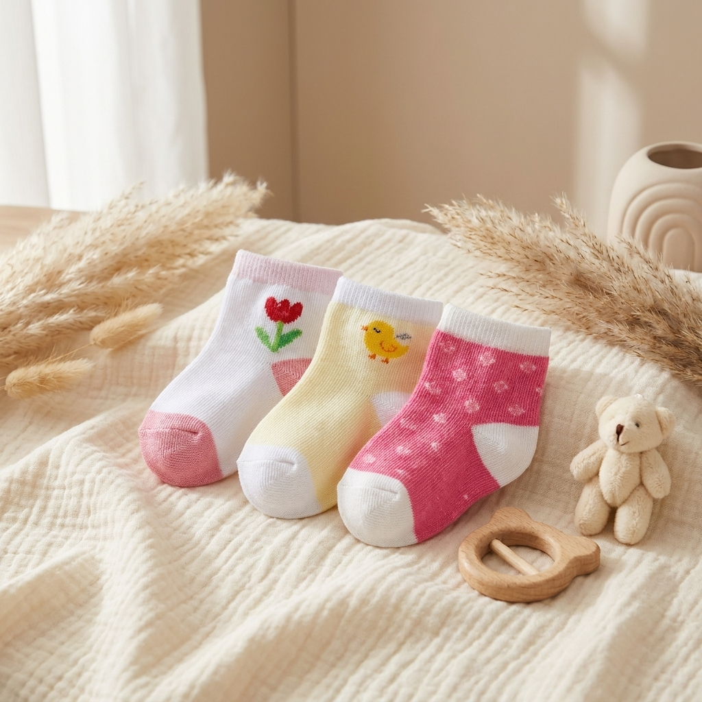3 PC Baby Socks Set