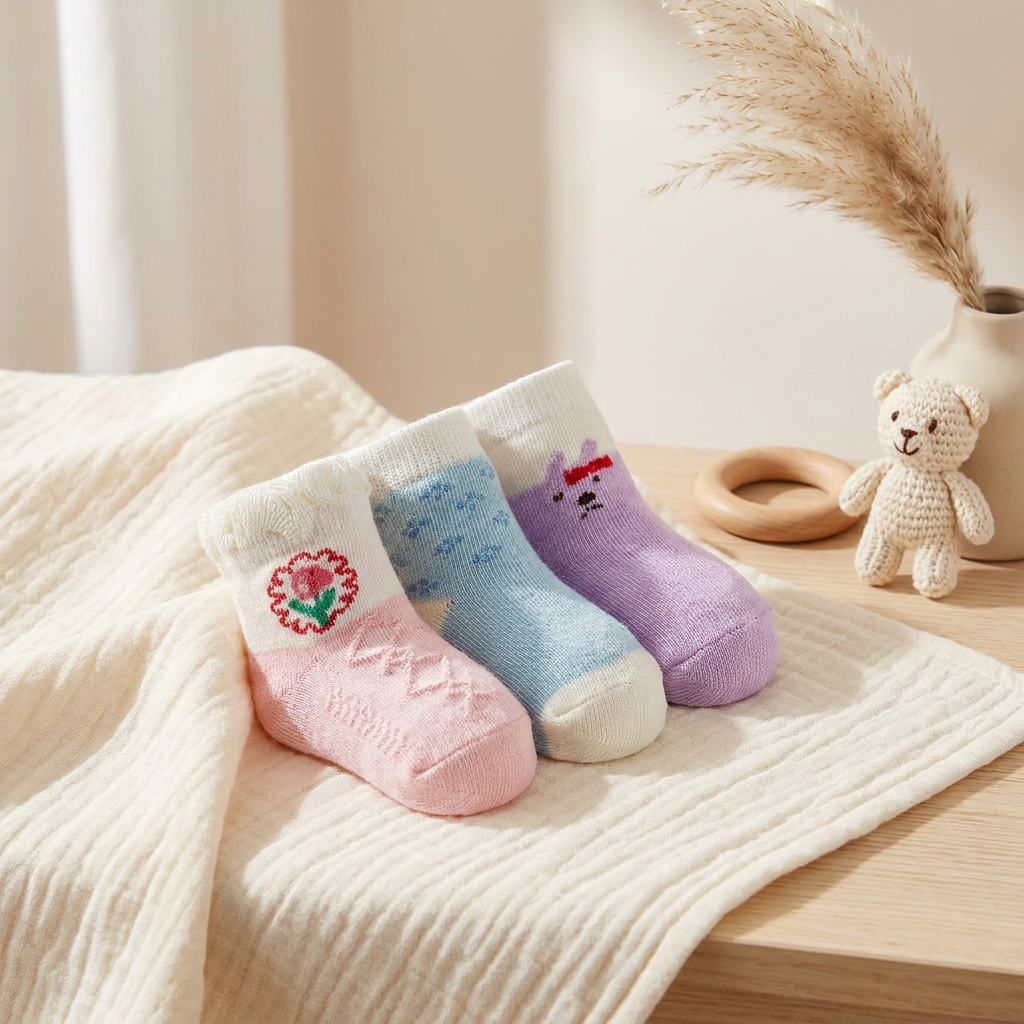 3 PC Baby Socks Set