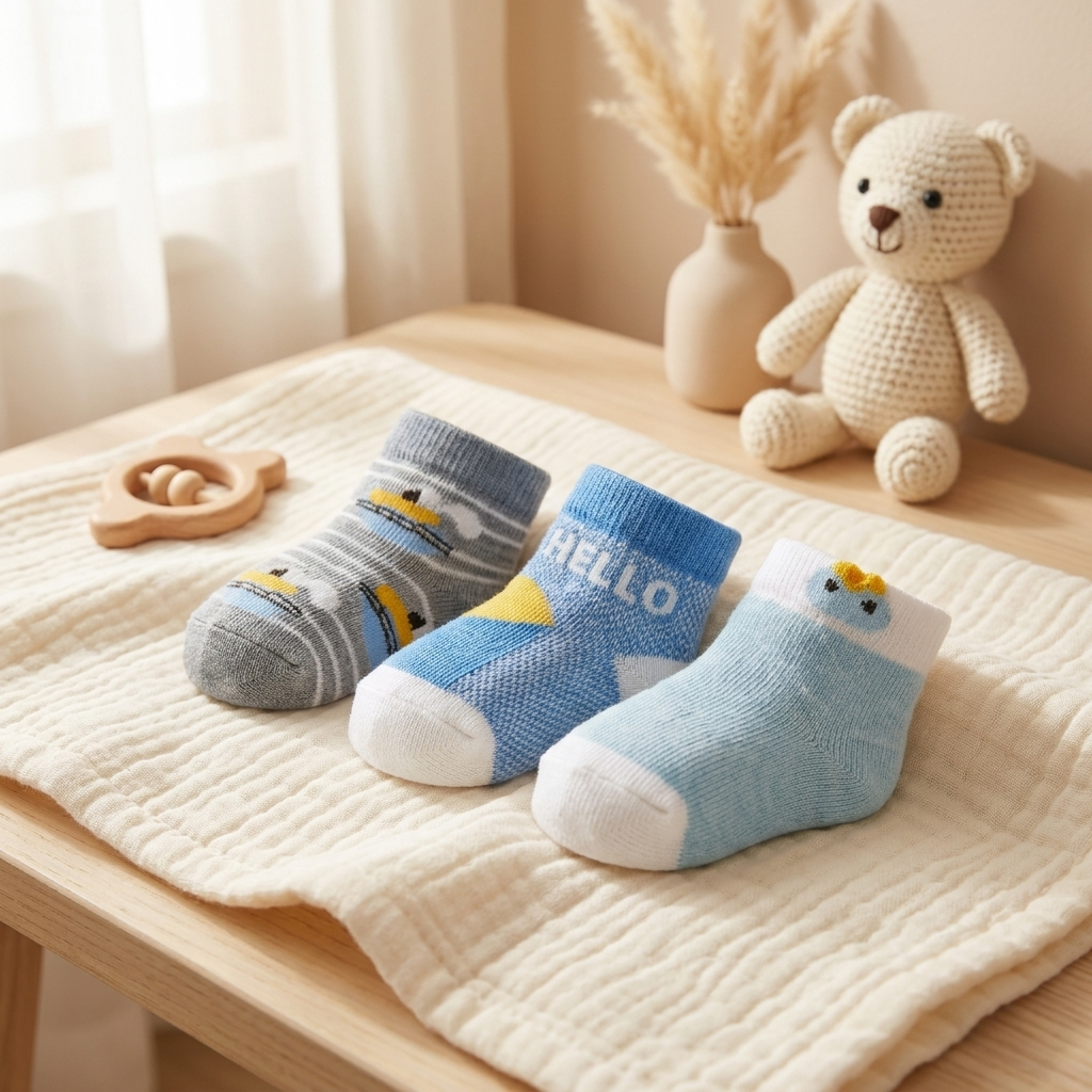 3 PC Baby Socks Set